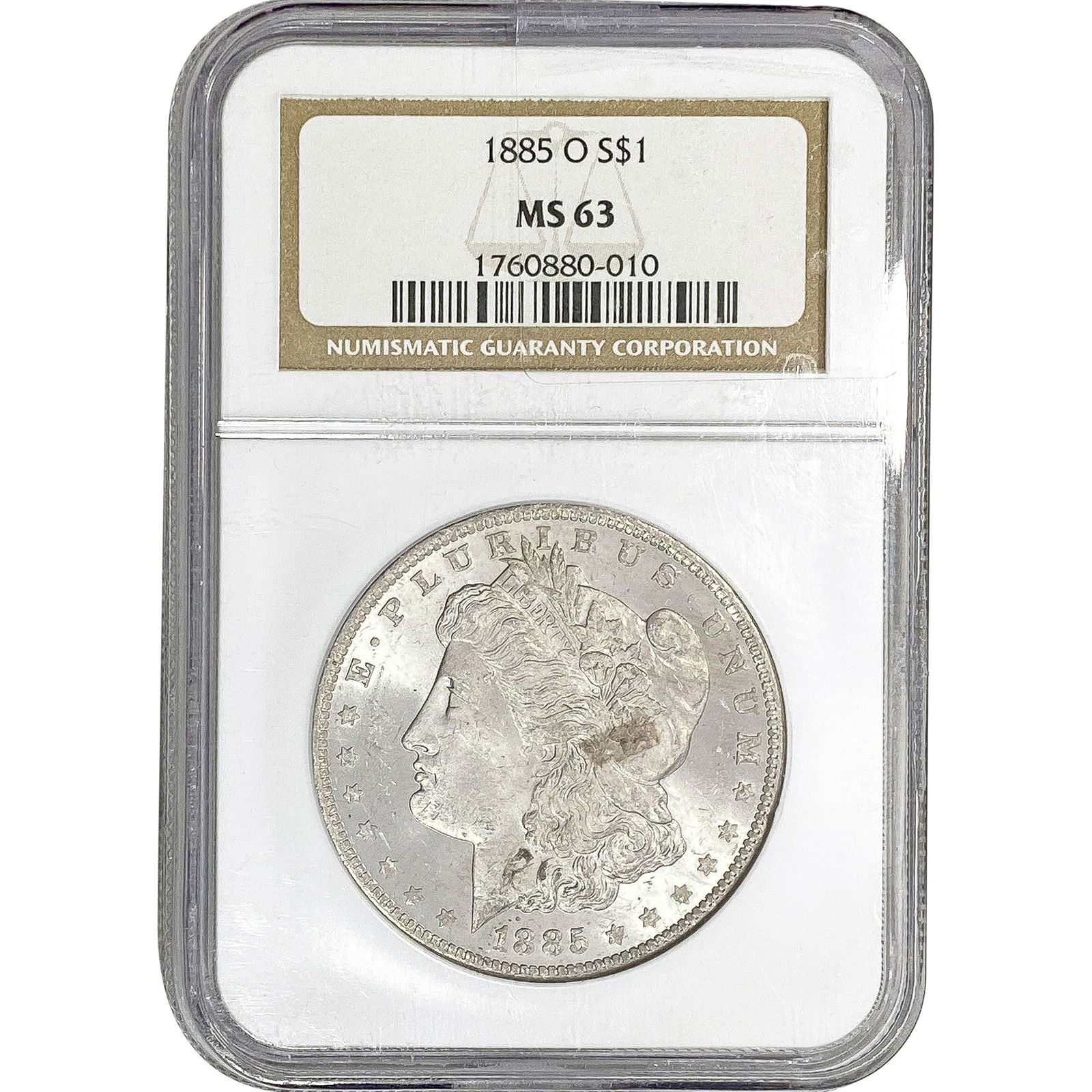 1885-O Morgan Silver Dollar NGC MS63 (1 of 2)