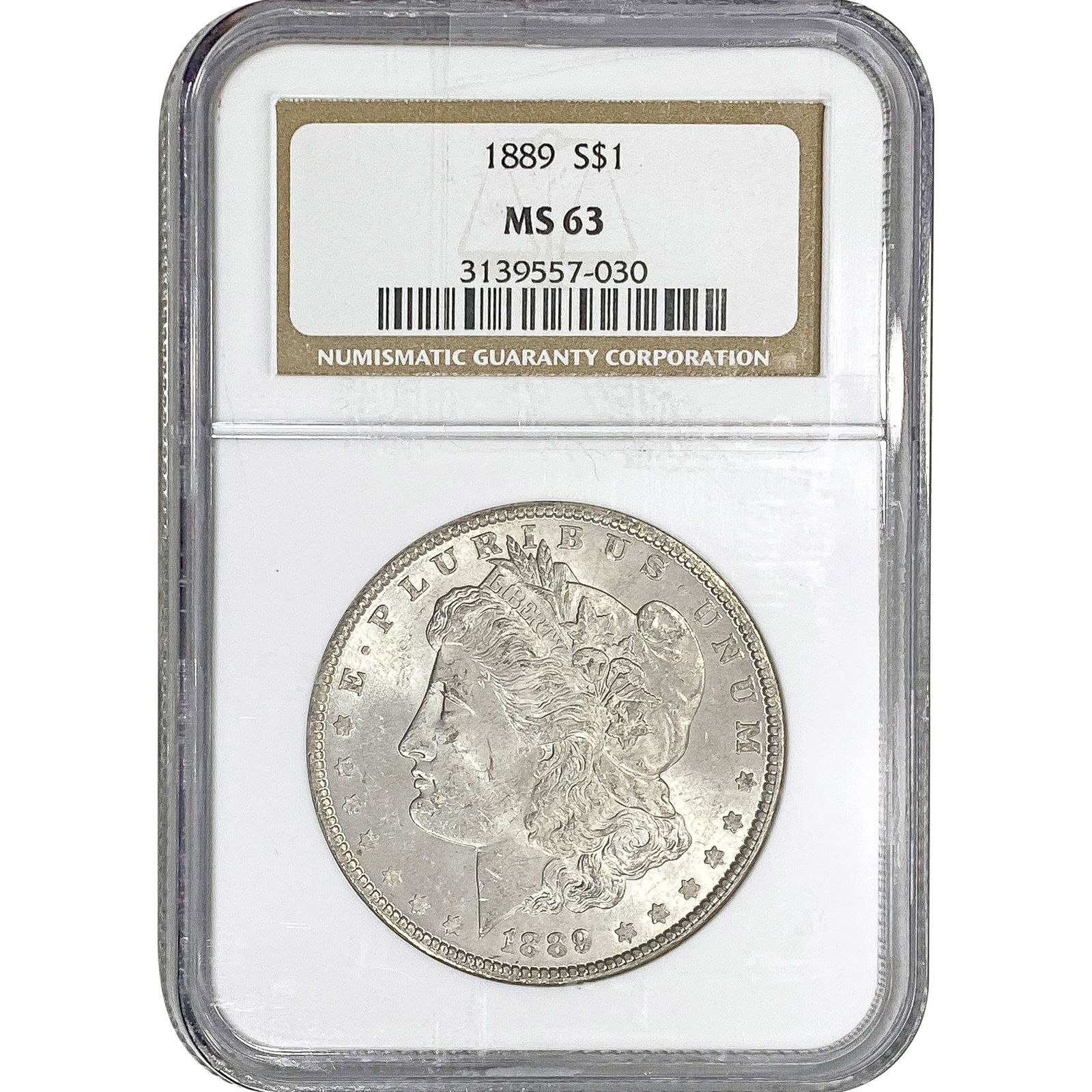 1889 Morgan Silver Dollar NGC MS63 (1 of 2)