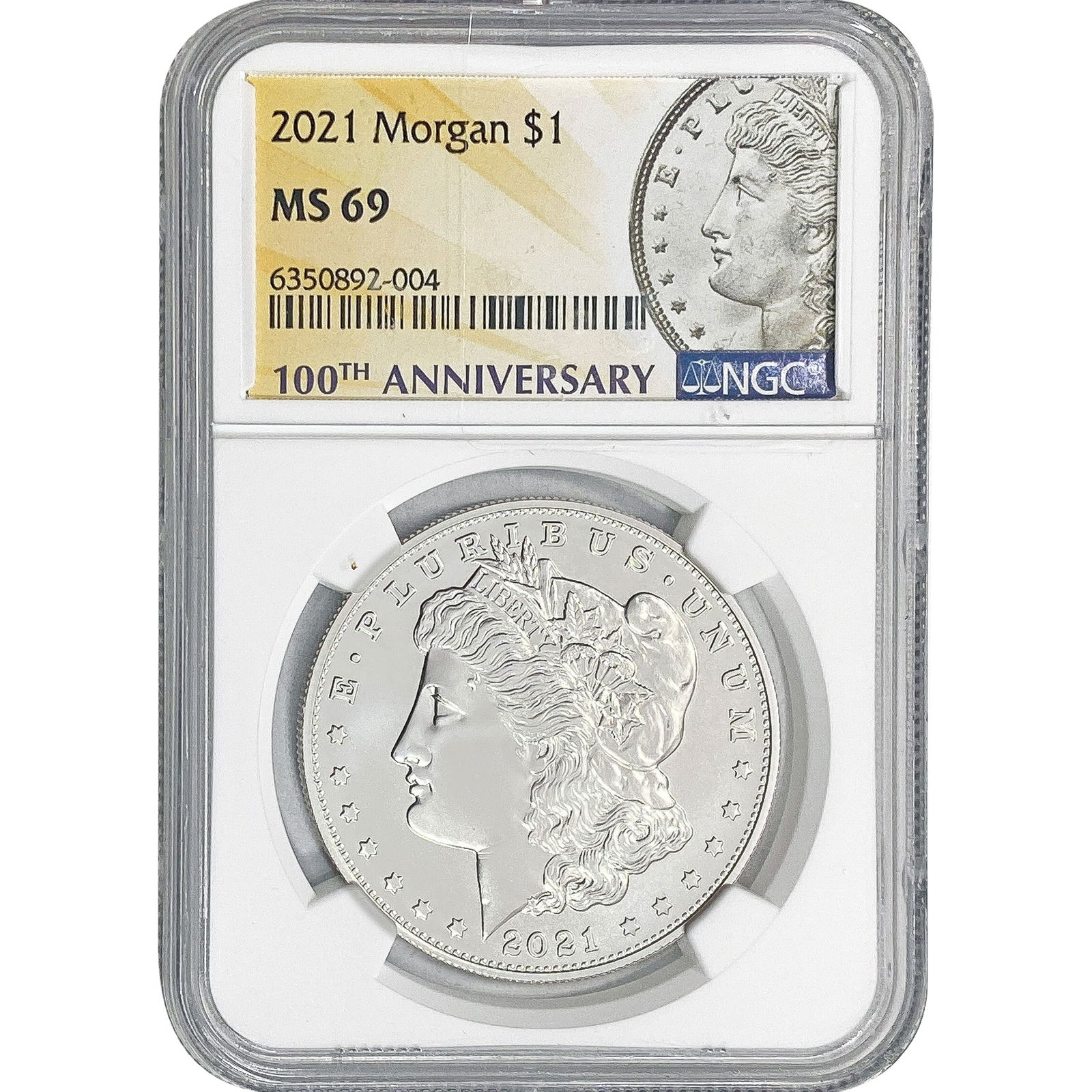 2021 Morgan Silver Dollar NGC MS69 (1 of 2)