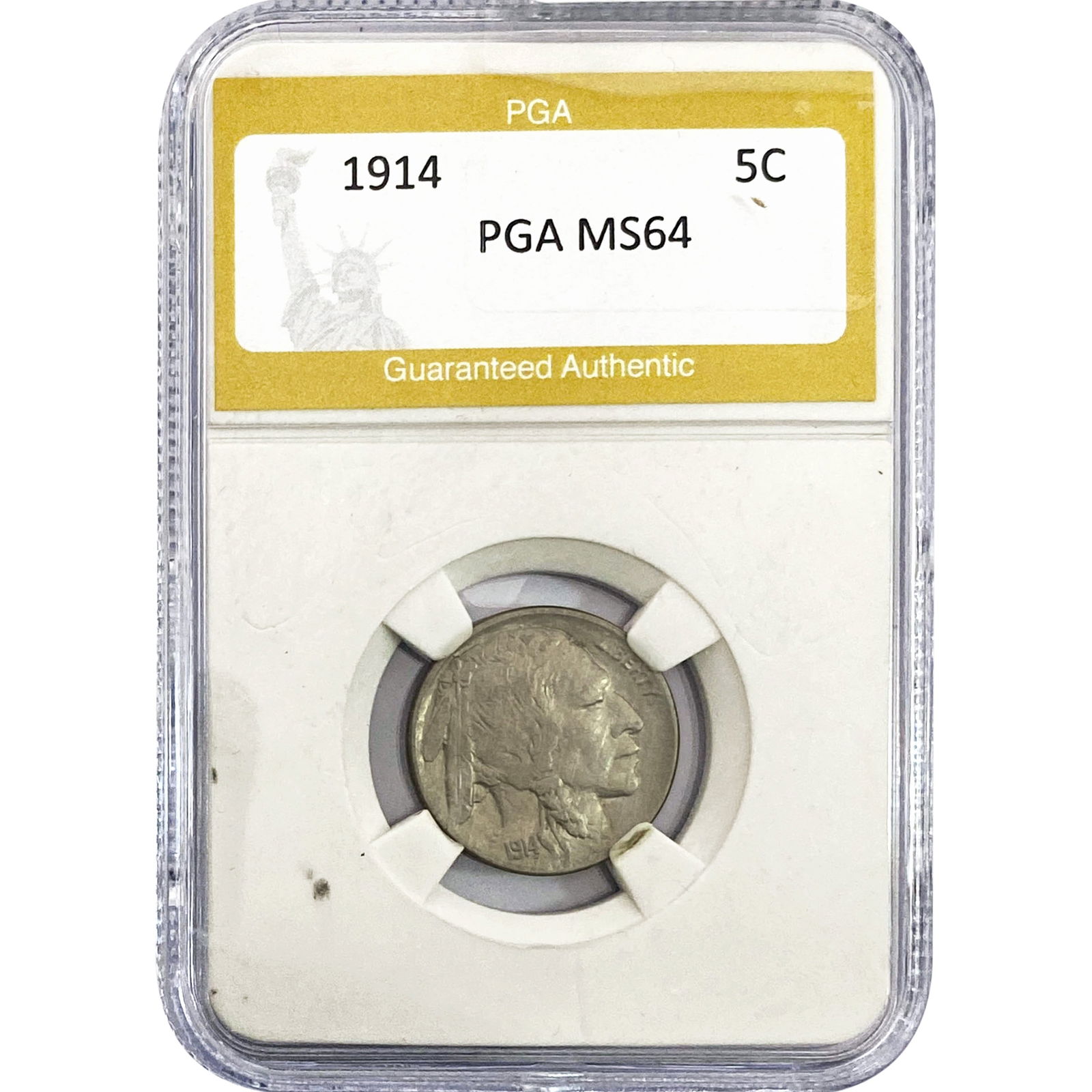 1914 Buffalo Nickel PGA MS64 (1 of 2)