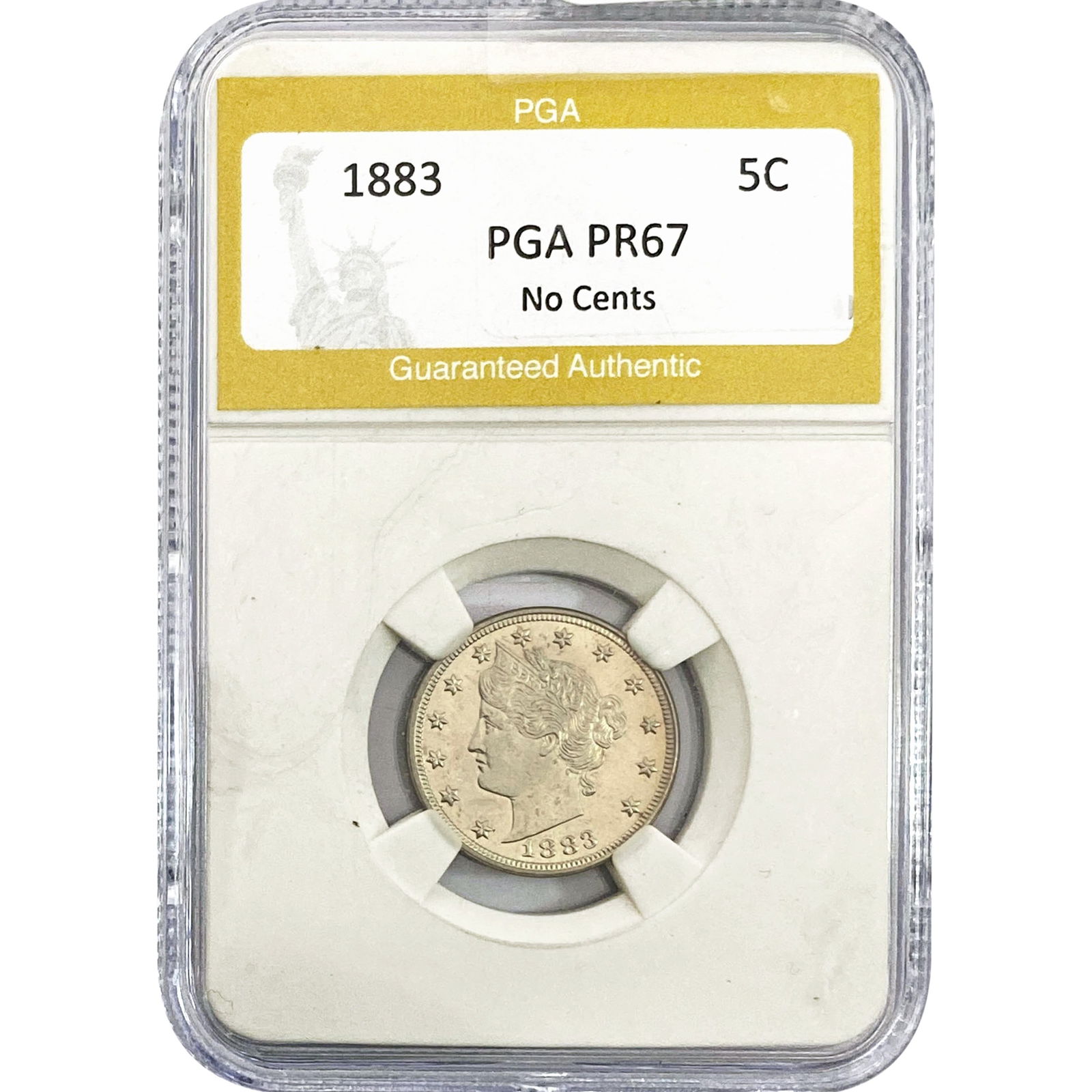 1883 Liberty Victory Nickel PGA PR67 No Cents (1 of 2)
