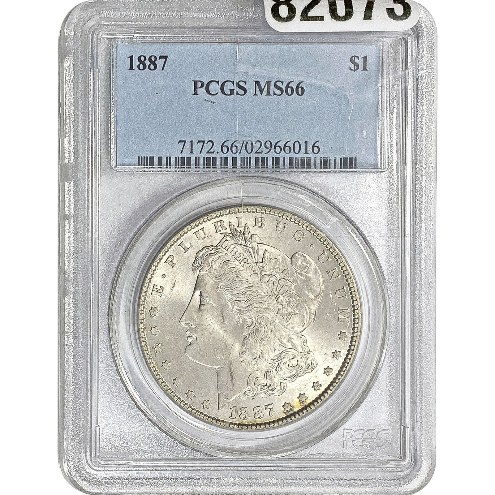 1887 Morgan Silver Dollar PCGS MS66 (1 of 2)