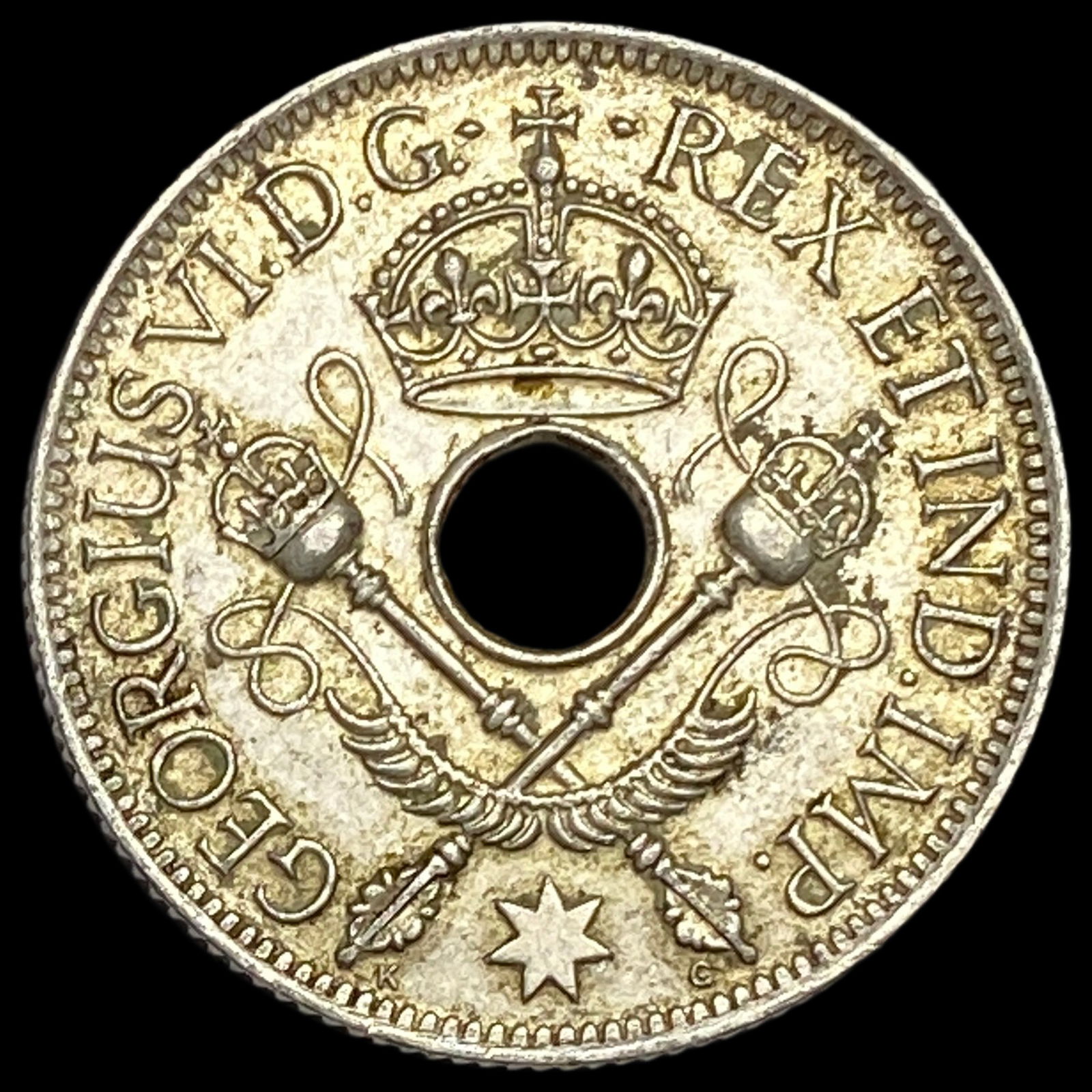 1945 New Guinea Silver Shilling UNCIRCULATED (1 of 2)