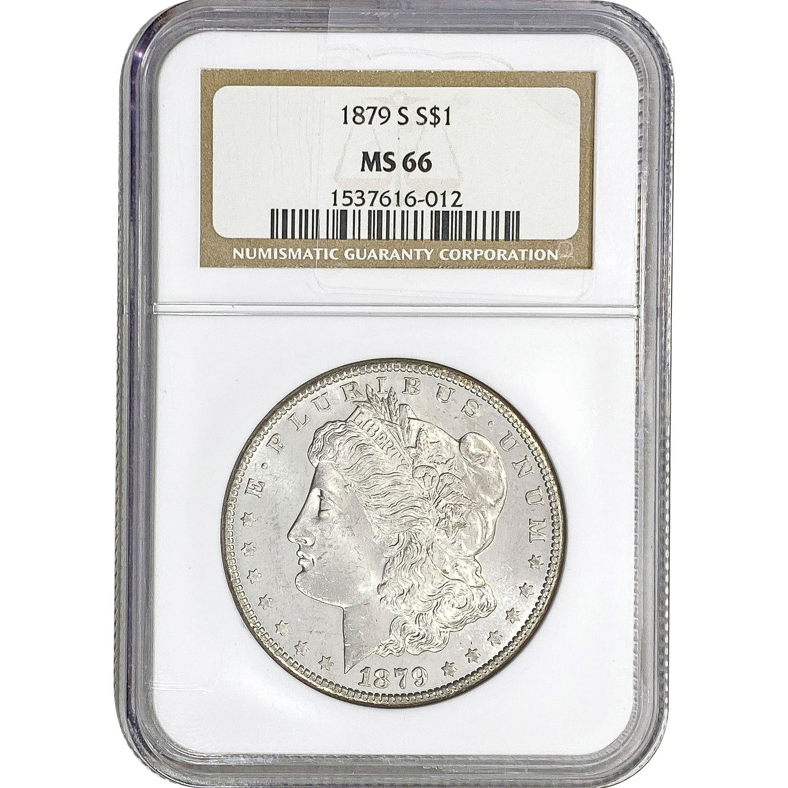 1879-S Morgan Silver Dollar NGC MS66 (1 of 2)