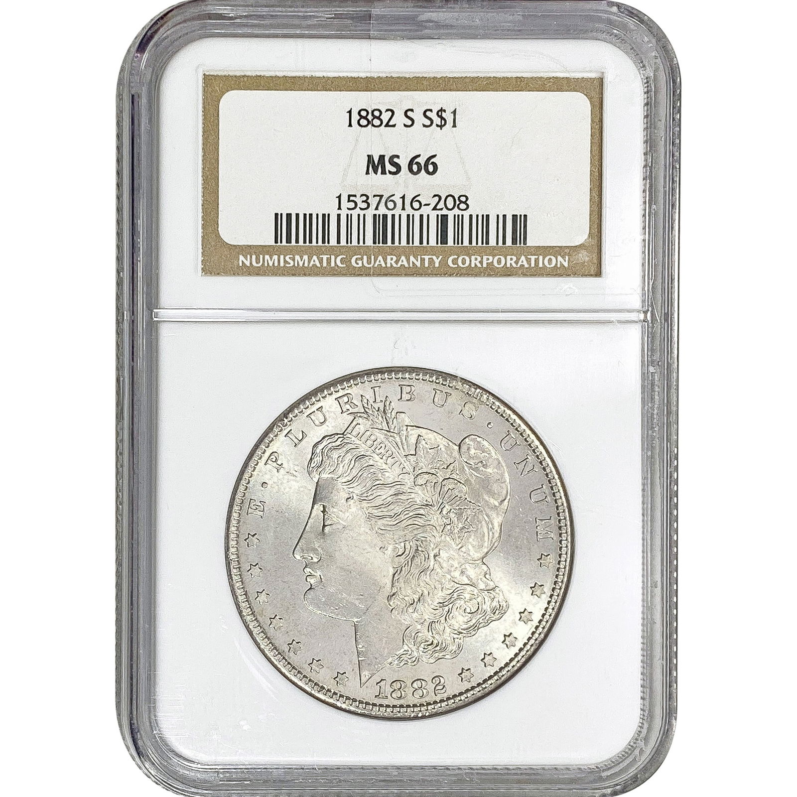1882-S Morgan Silver Dollar NGC MS66 (1 of 2)