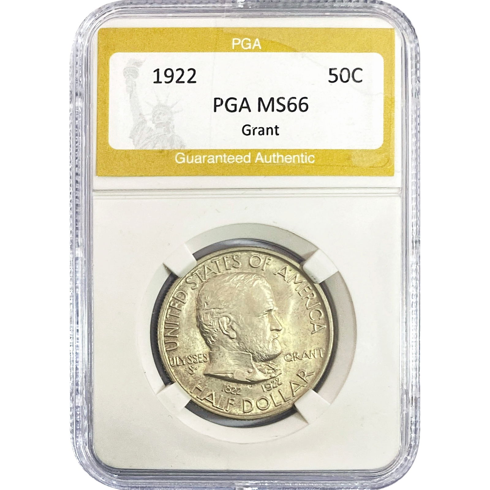 1922 Grant Half Dollar PGA MS66 (1 of 2)