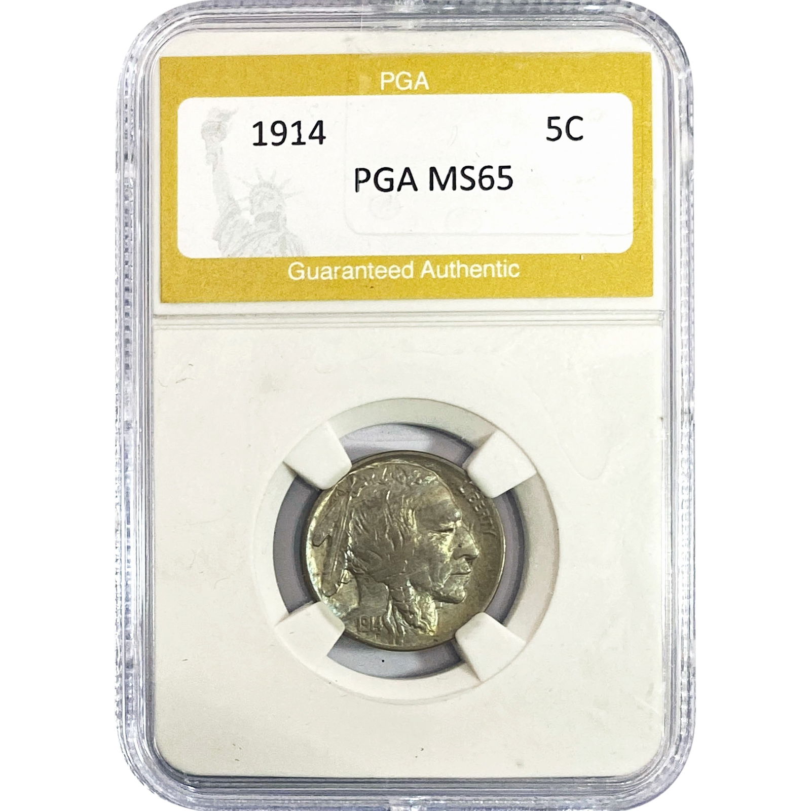 1914 Buffalo Nickel PGA MS65 (1 of 2)