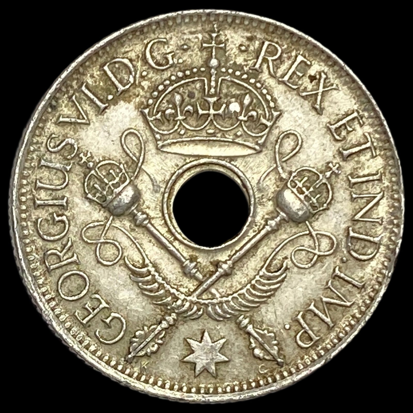 1945 New Guinea Silver Shilling UNCIRCULATED (1 of 2)