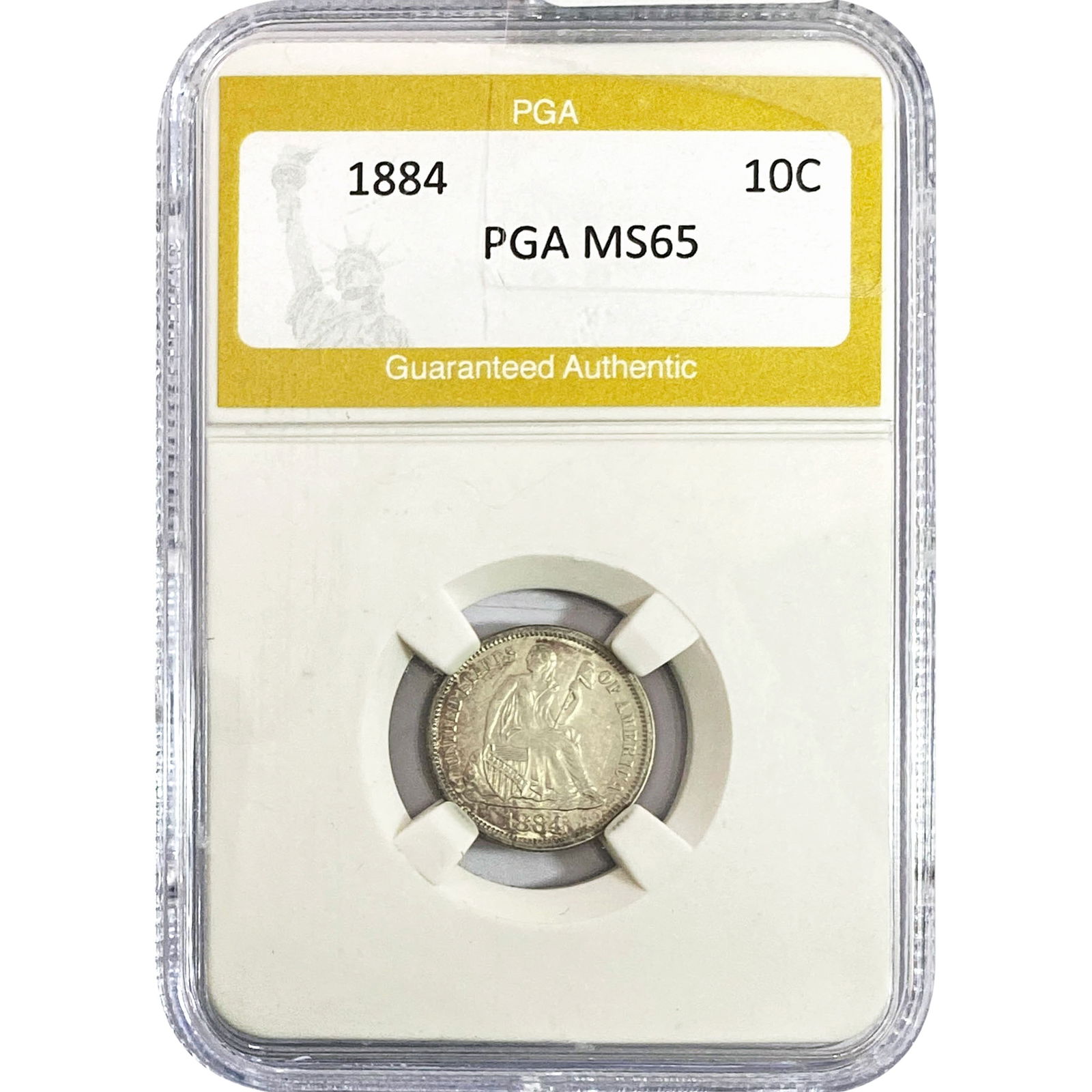 1878 Morgan Silver Dollar PGA MS65 (1 of 2)