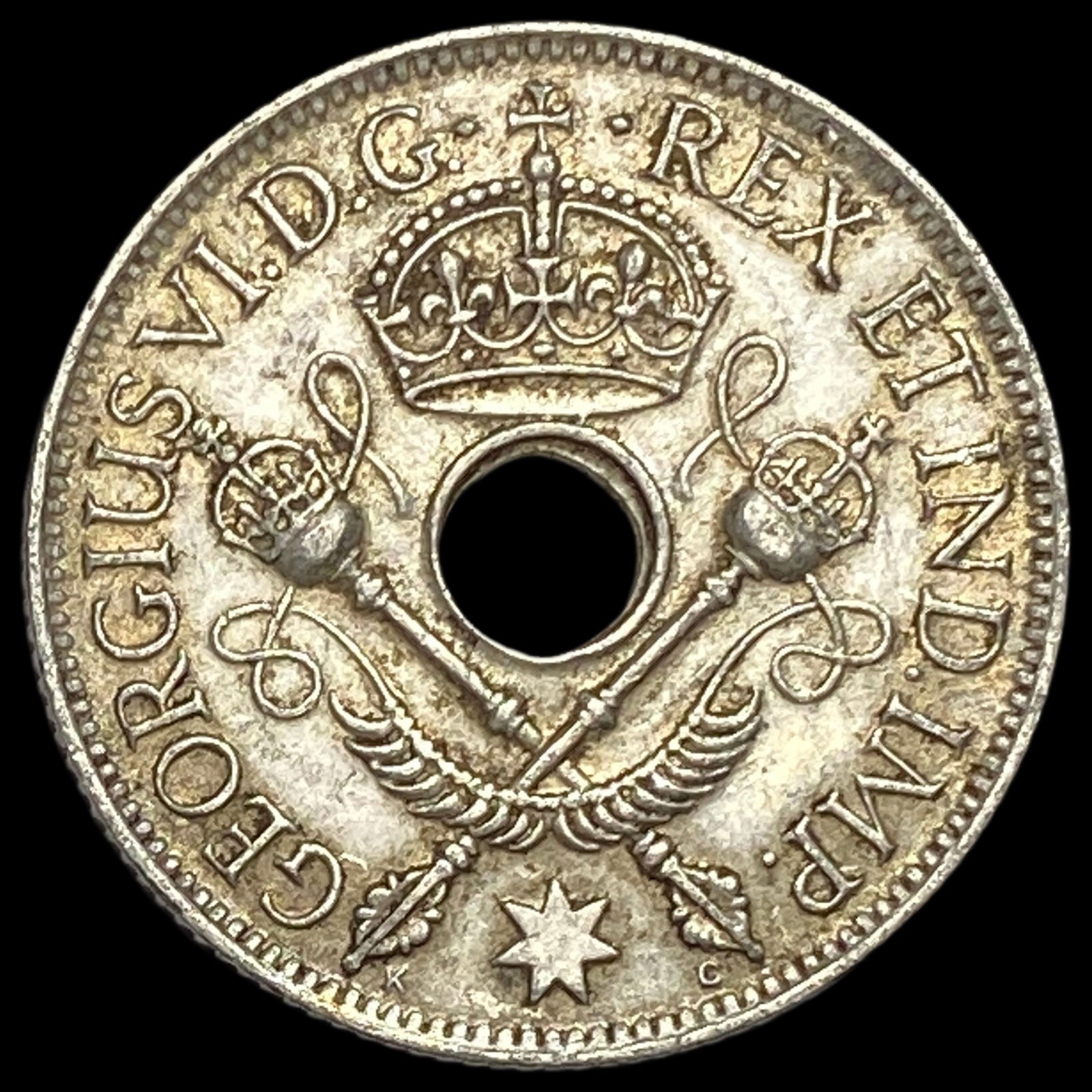 1945 New Guinea Silver Shilling UNCIRCULATED (1 of 2)