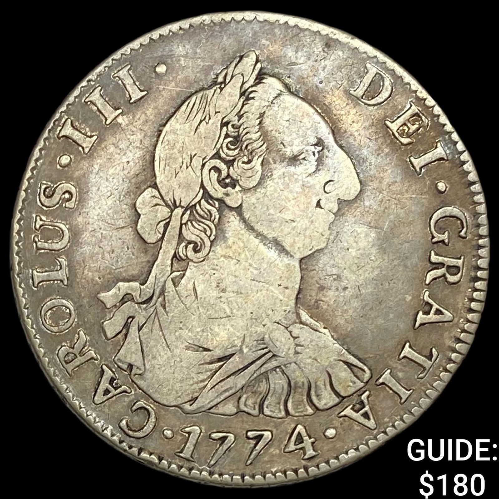 1774 JR Bolivia Silver 4 Reales (1 of 2)