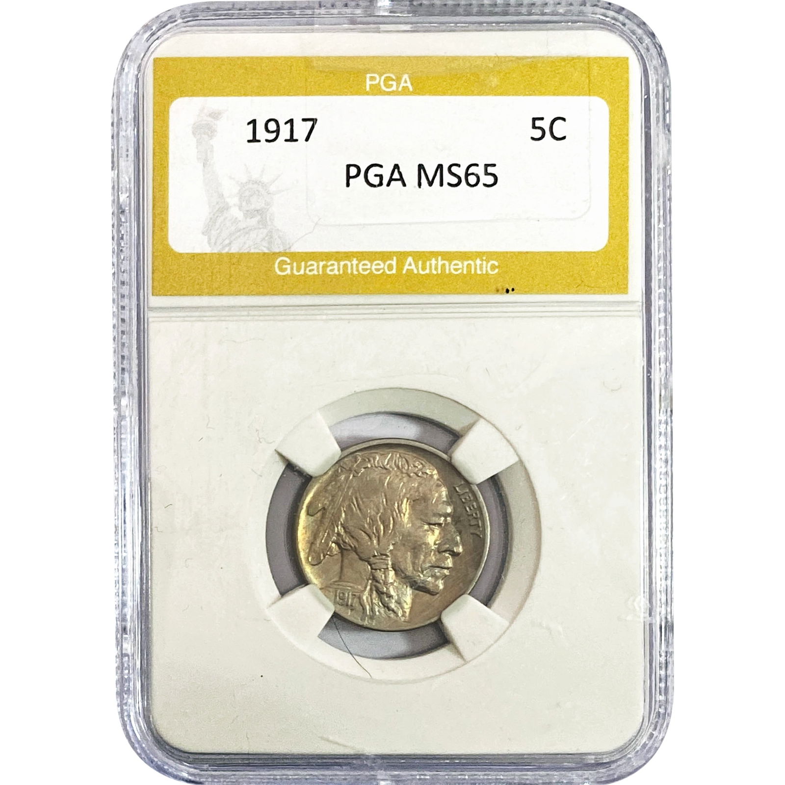 1917 Buffalo Nickel PGA MS65 (1 of 2)