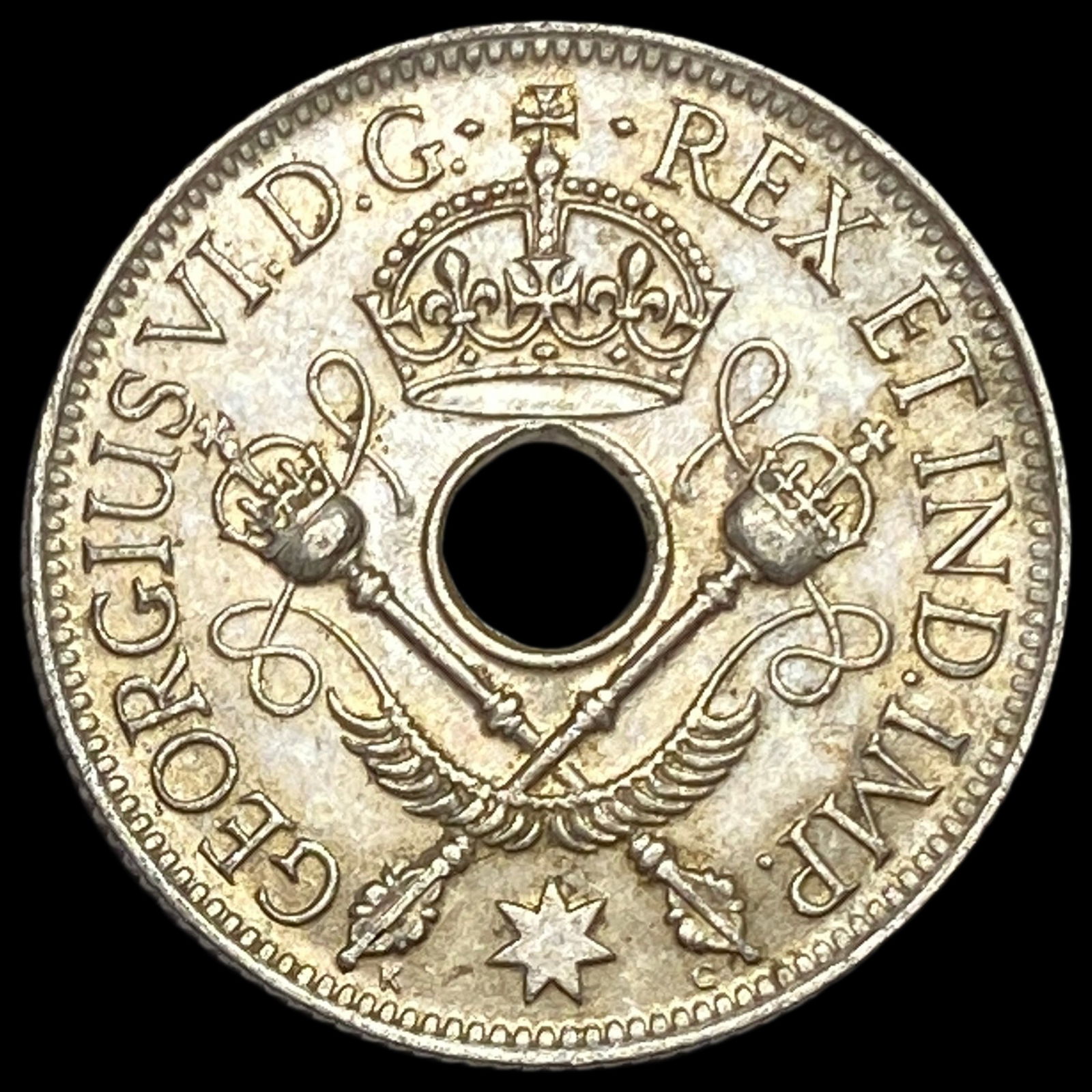 1945 New Guinea Silver Shilling UNCIRCULATED (1 of 2)