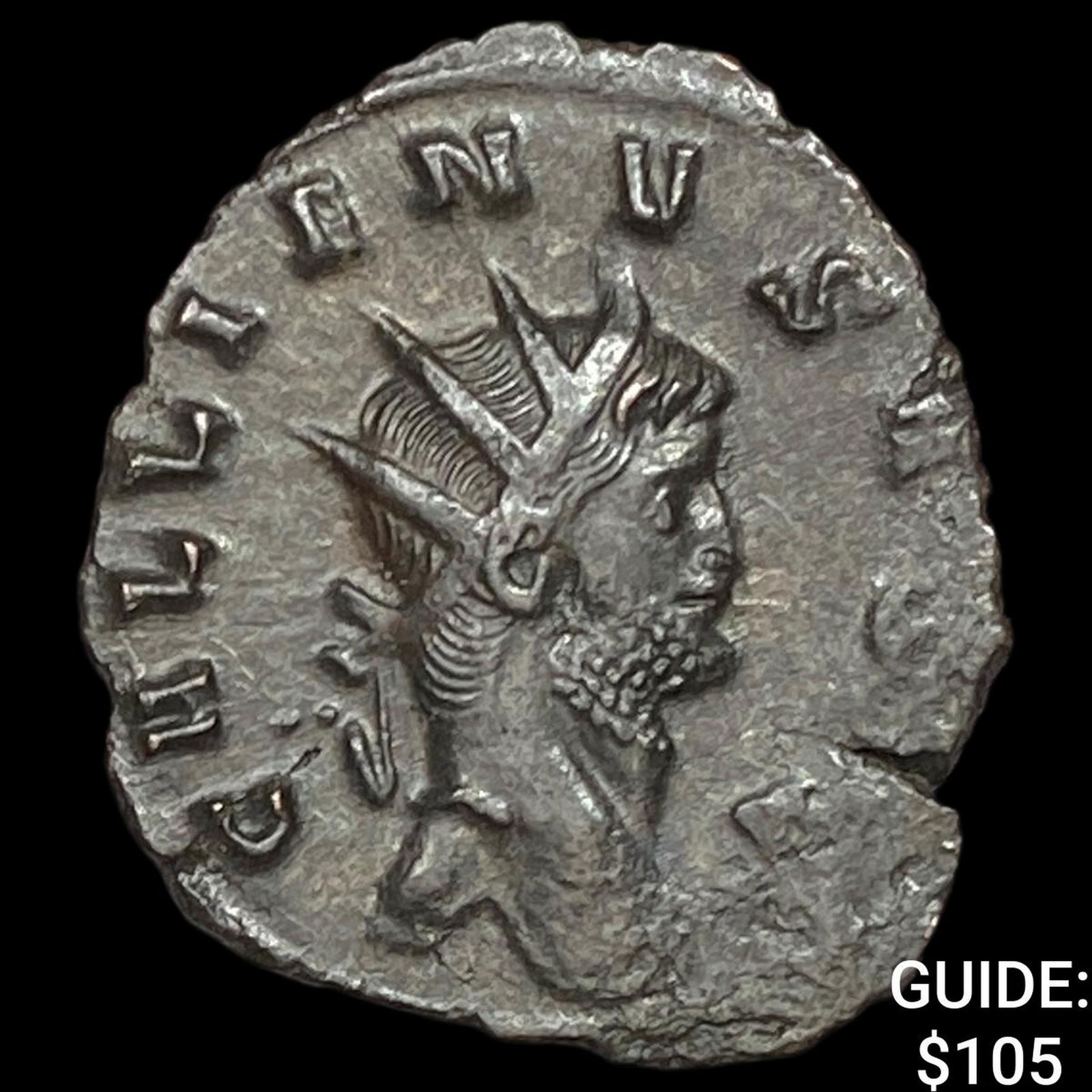 Roman Gallienus 253-268 AD BI Dbl Denarius CHOICE AU (1 of 2)
