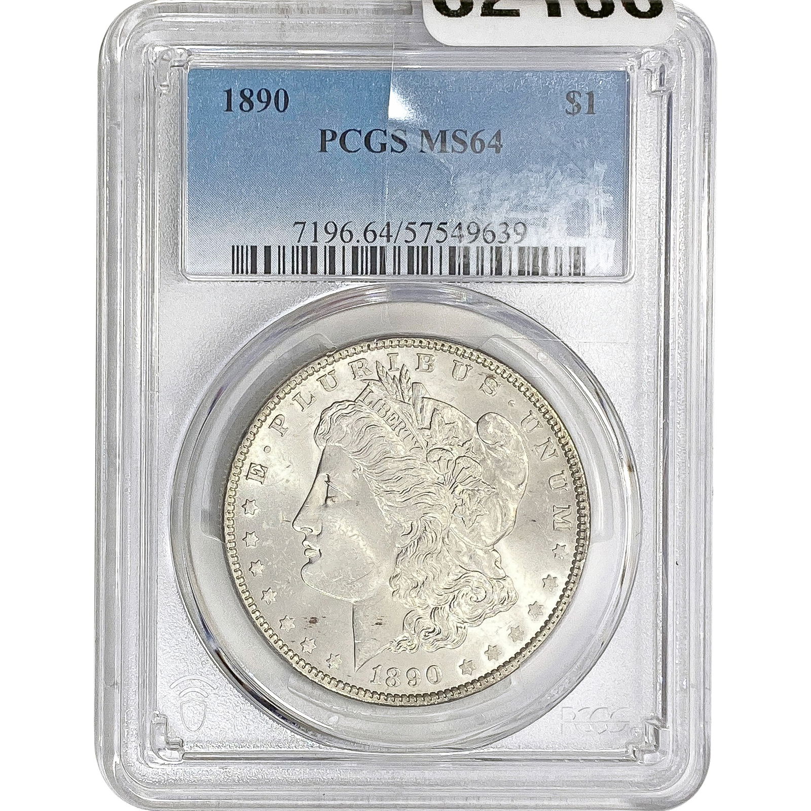 1890 Morgan Silver Dollar PCGS MS64 (1 of 2)