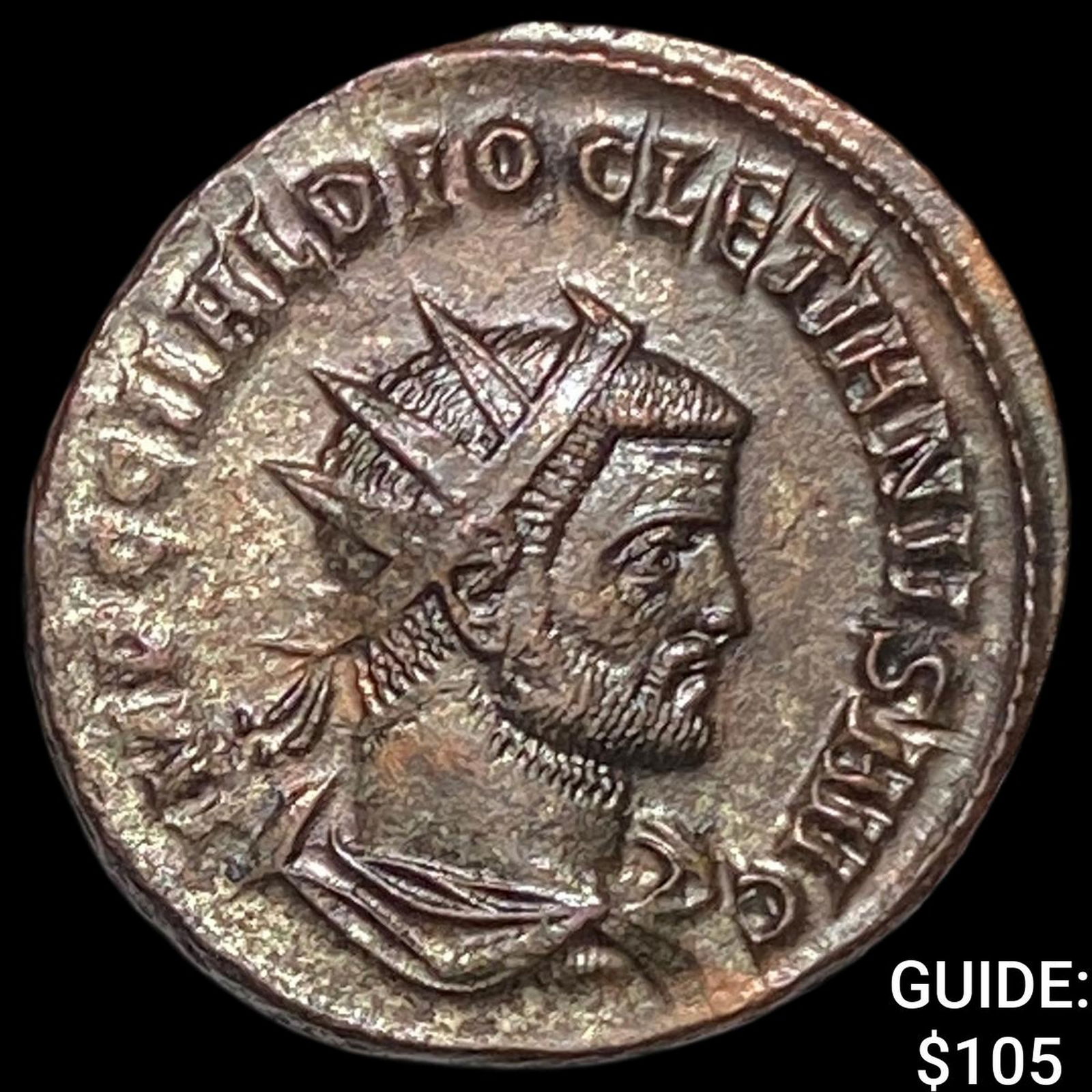 Roman Diocletian 284-305 AD BI Nummus CHOICE AU: Roman Diocletian 284-305 AD BI Nummus CHOICE AU