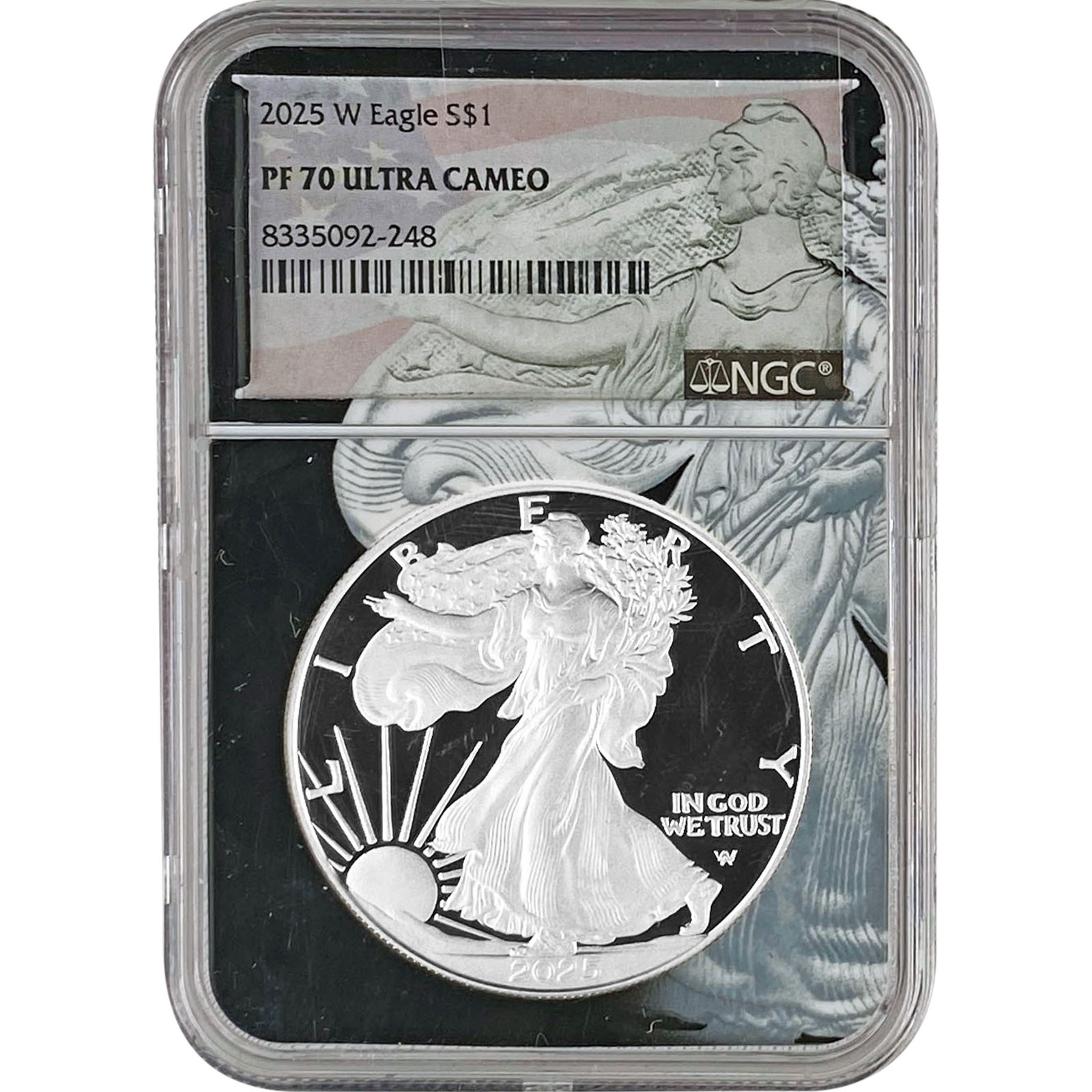2025-W Silver Eagle NGC PF70 Ultra Cameo (1 of 2)