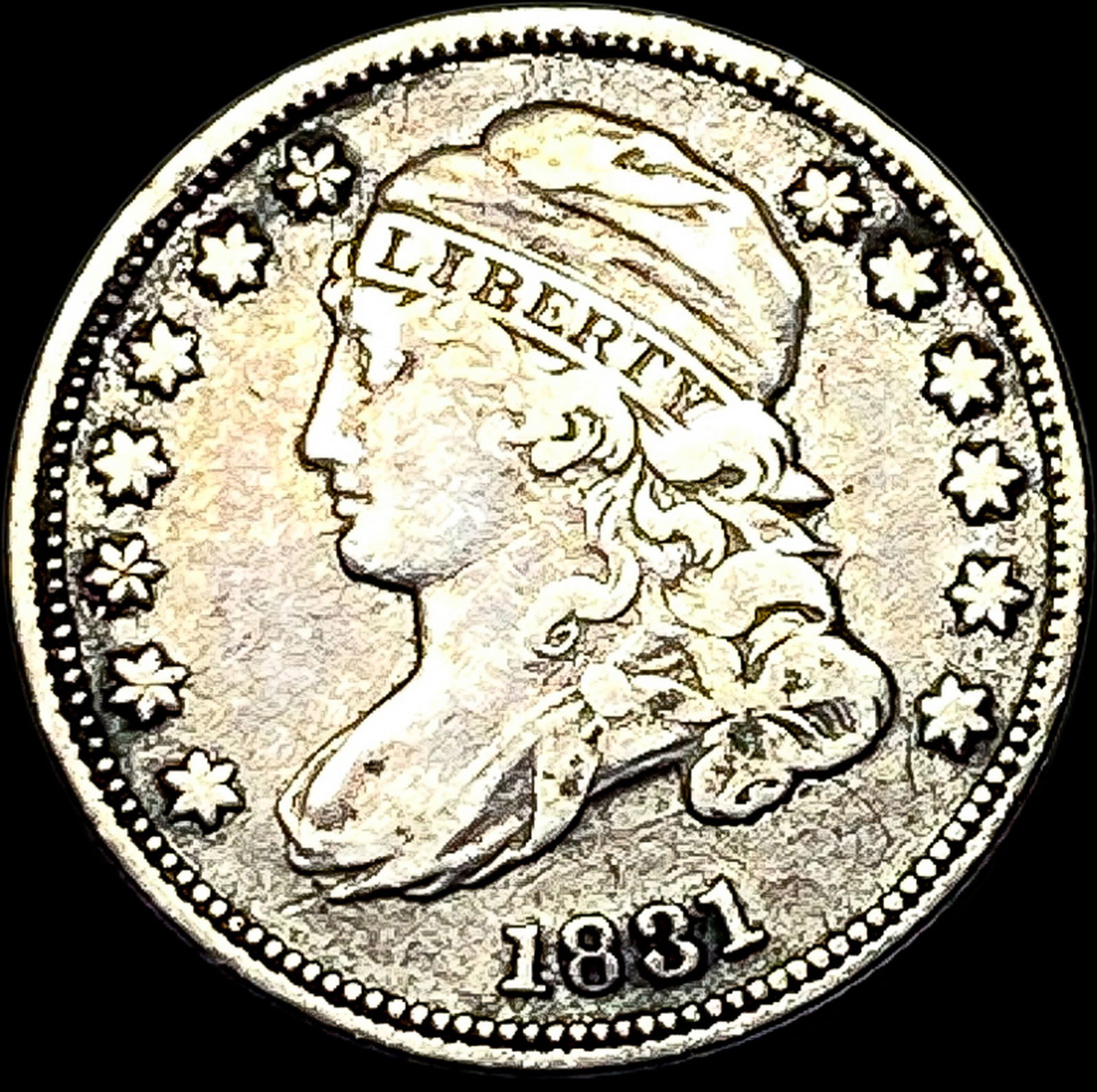 1831 Capped Bust Dime ABOUT UNCIRCULATED (1 of 2)