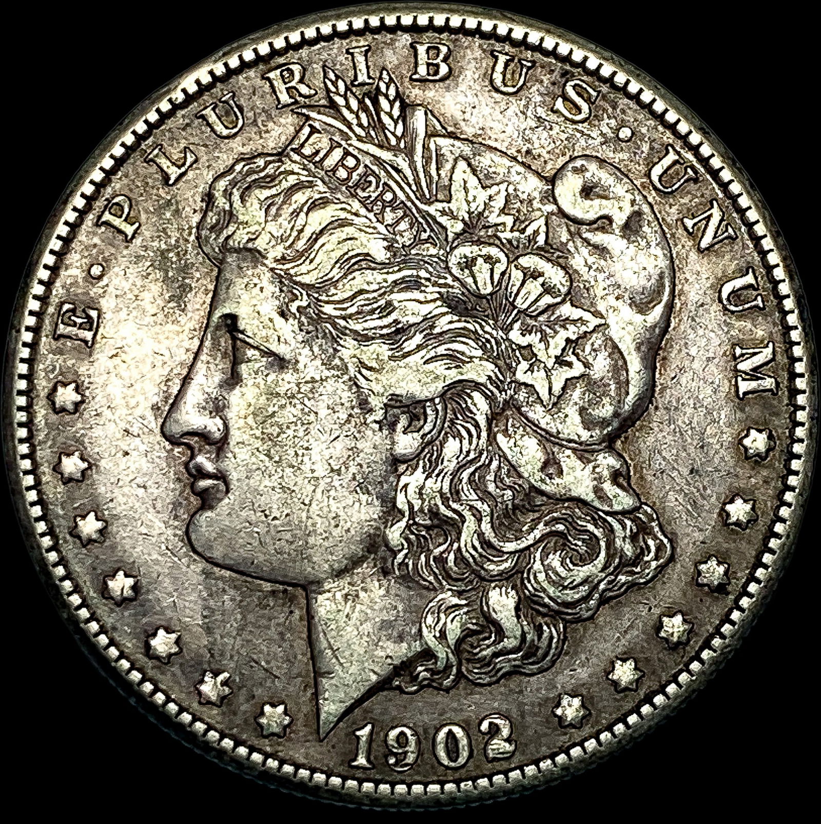 1902-S Silver Morgan Dollar NEARLY UNCIRCULATED (1 of 2)
