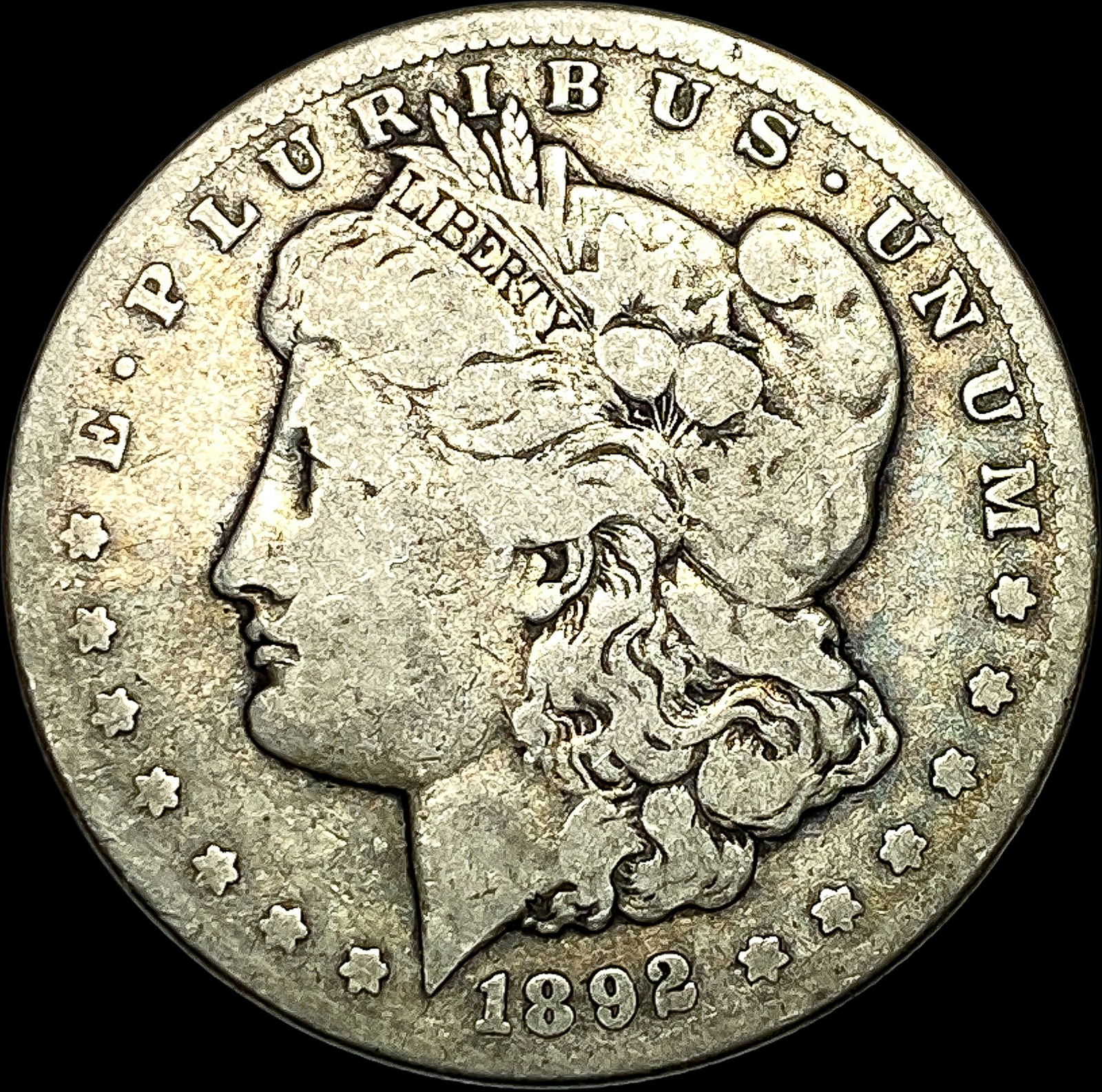 1892-CC Silver Morgan Dollar NICELY CIRCULATED (1 of 2)