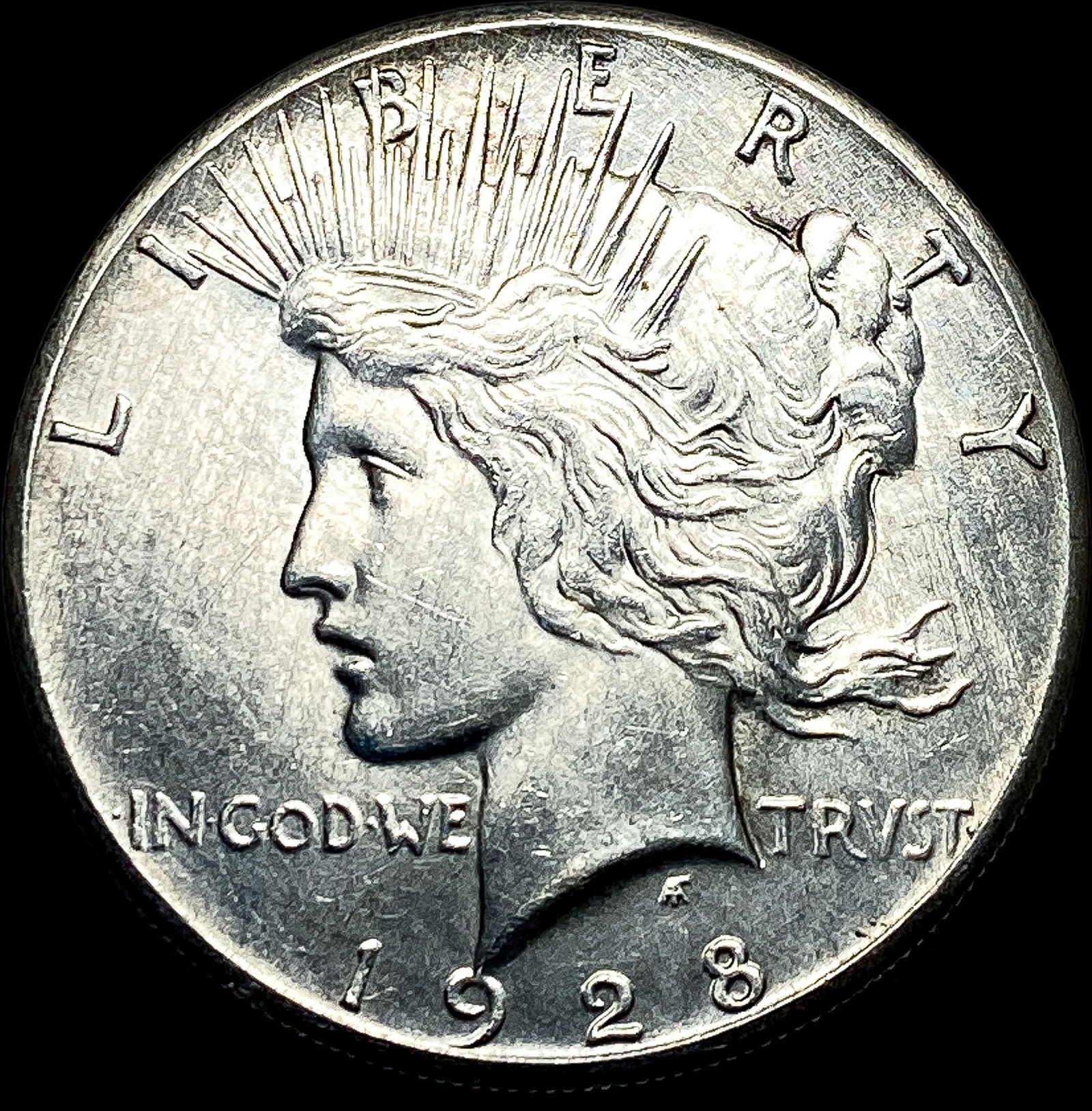 1928 Peace Silver Dollar CLOSELY UNCIRCULATED (1 of 2)