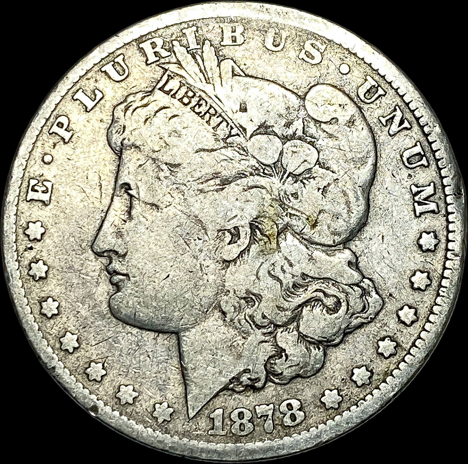 1878-S Silver Morgan Dollar NICELY CIRCULATED (1 of 2)