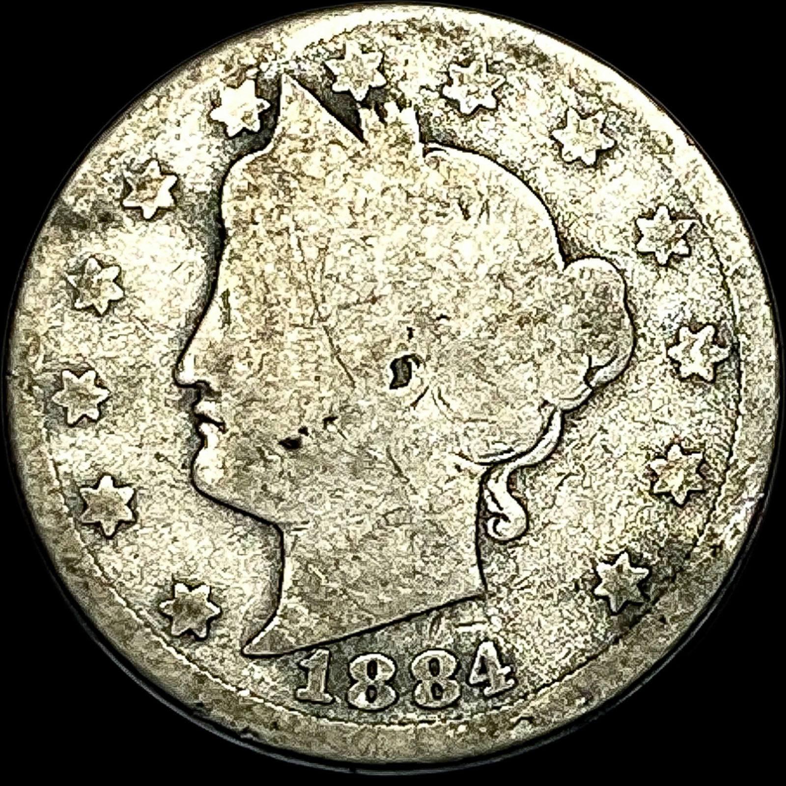 1884 Liberty Head Nickel HIGH GRADE (1 of 2)
