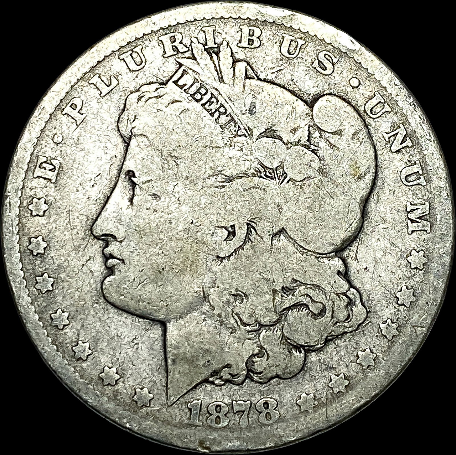 1878-S Silver Morgan Dollar NICELY CIRCULATED (1 of 2)