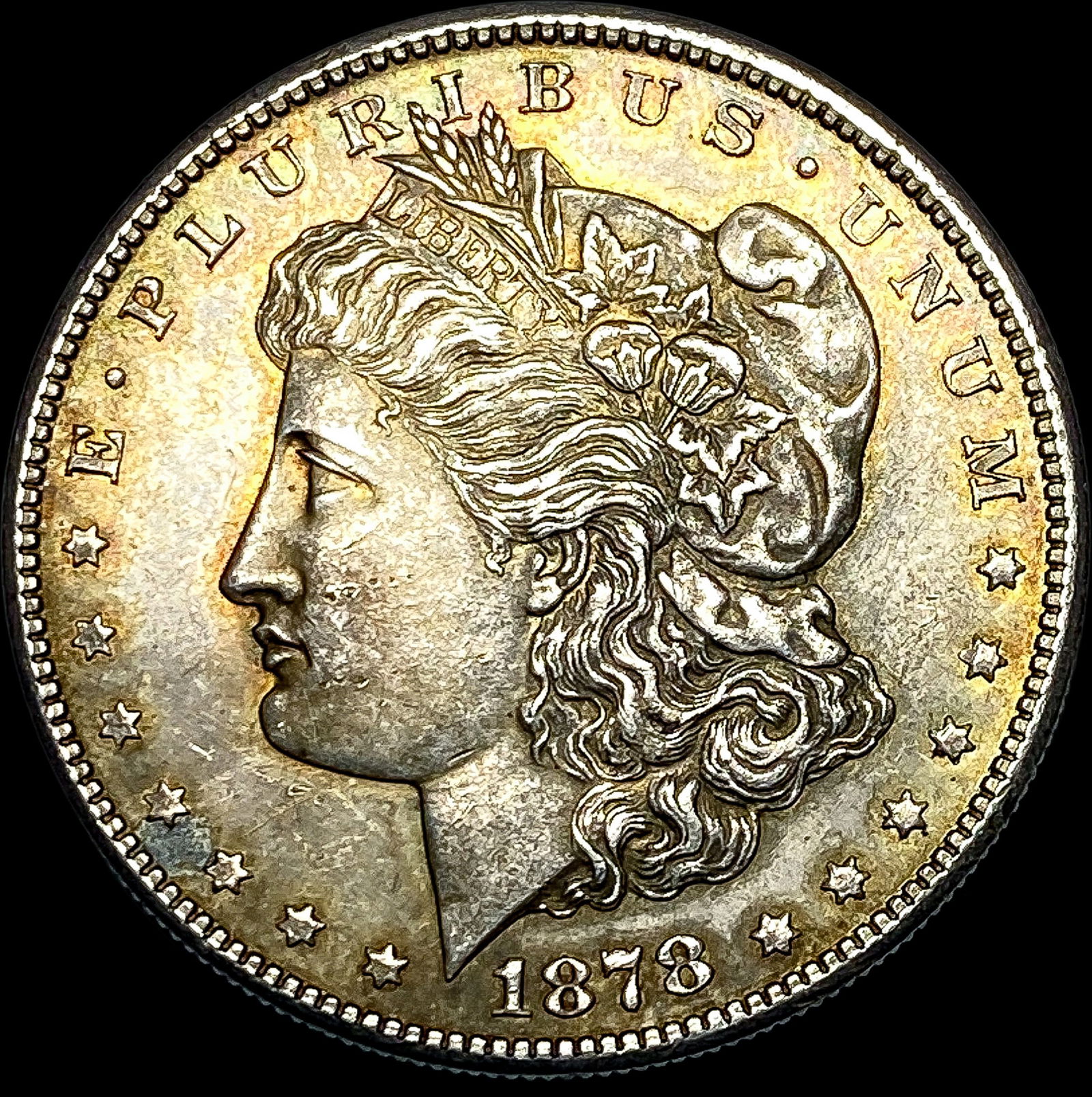 1878-S Silver Morgan Dollar CLOSELY UNCIRCULATED (1 of 2)