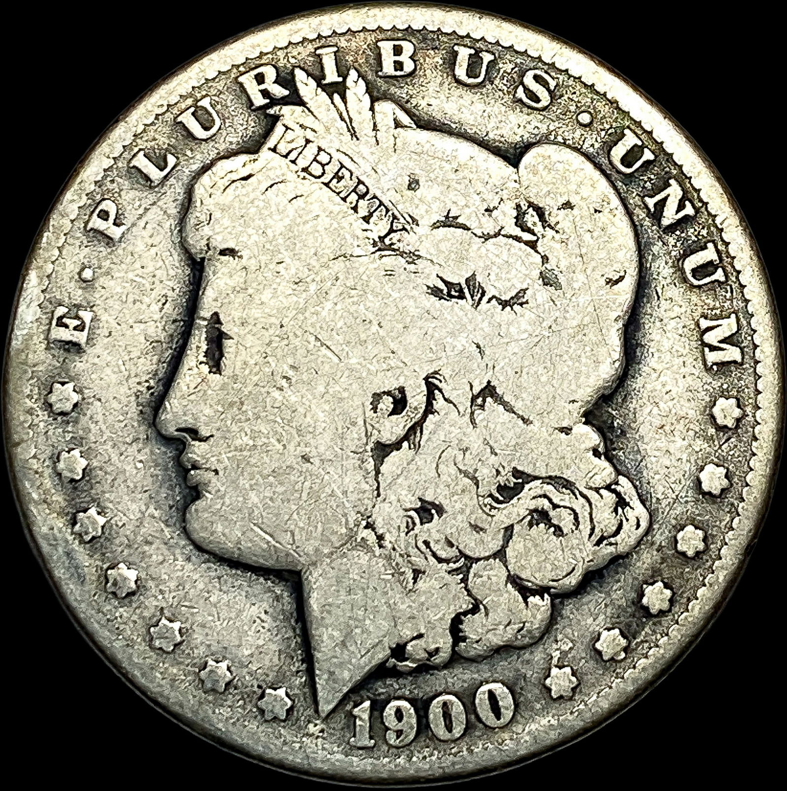 1900-S Silver Morgan Dollar NICELY CIRCULATED (1 of 2)