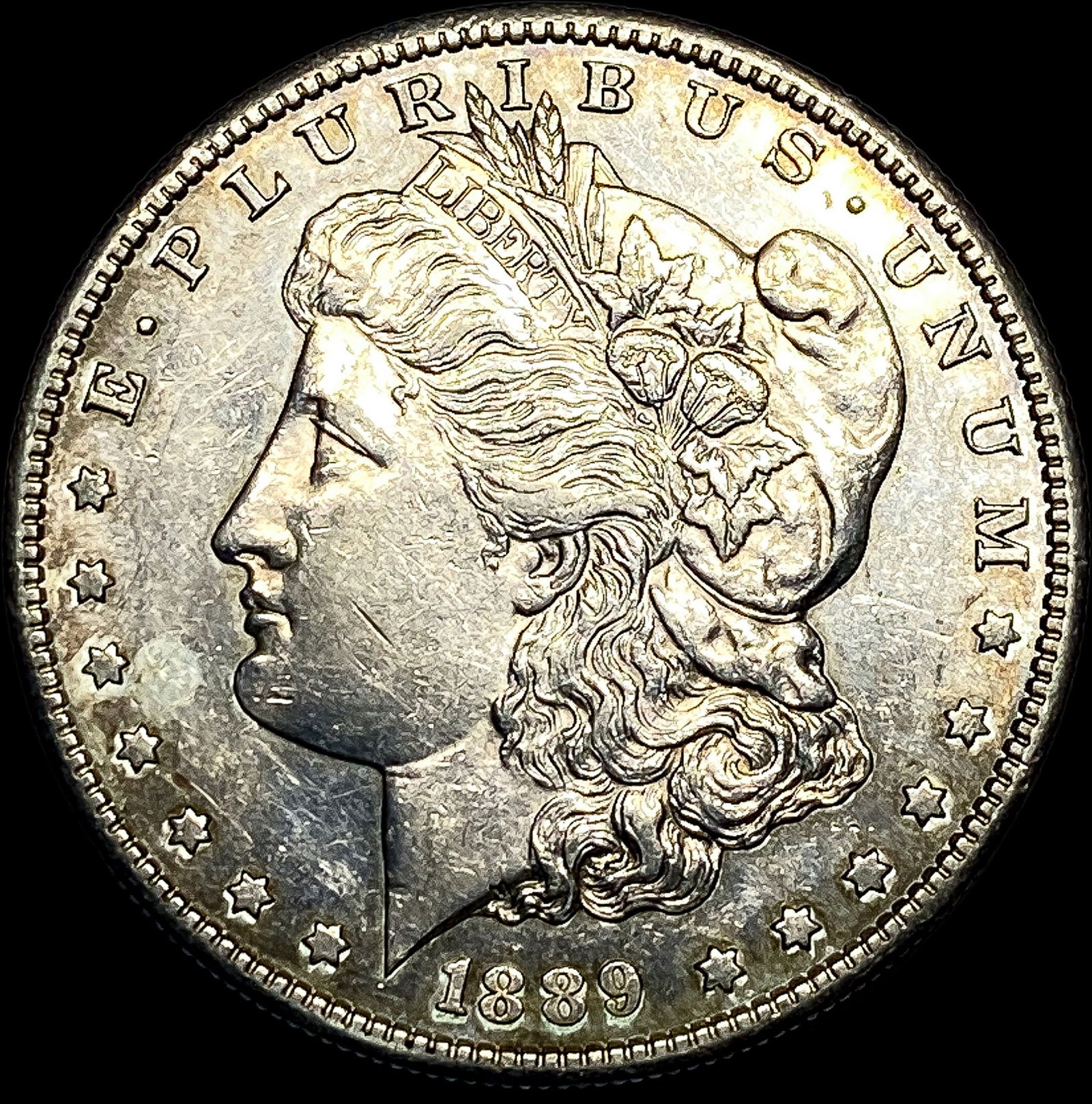 1889-S Silver Morgan Dollar CHOICE AU (1 of 2)