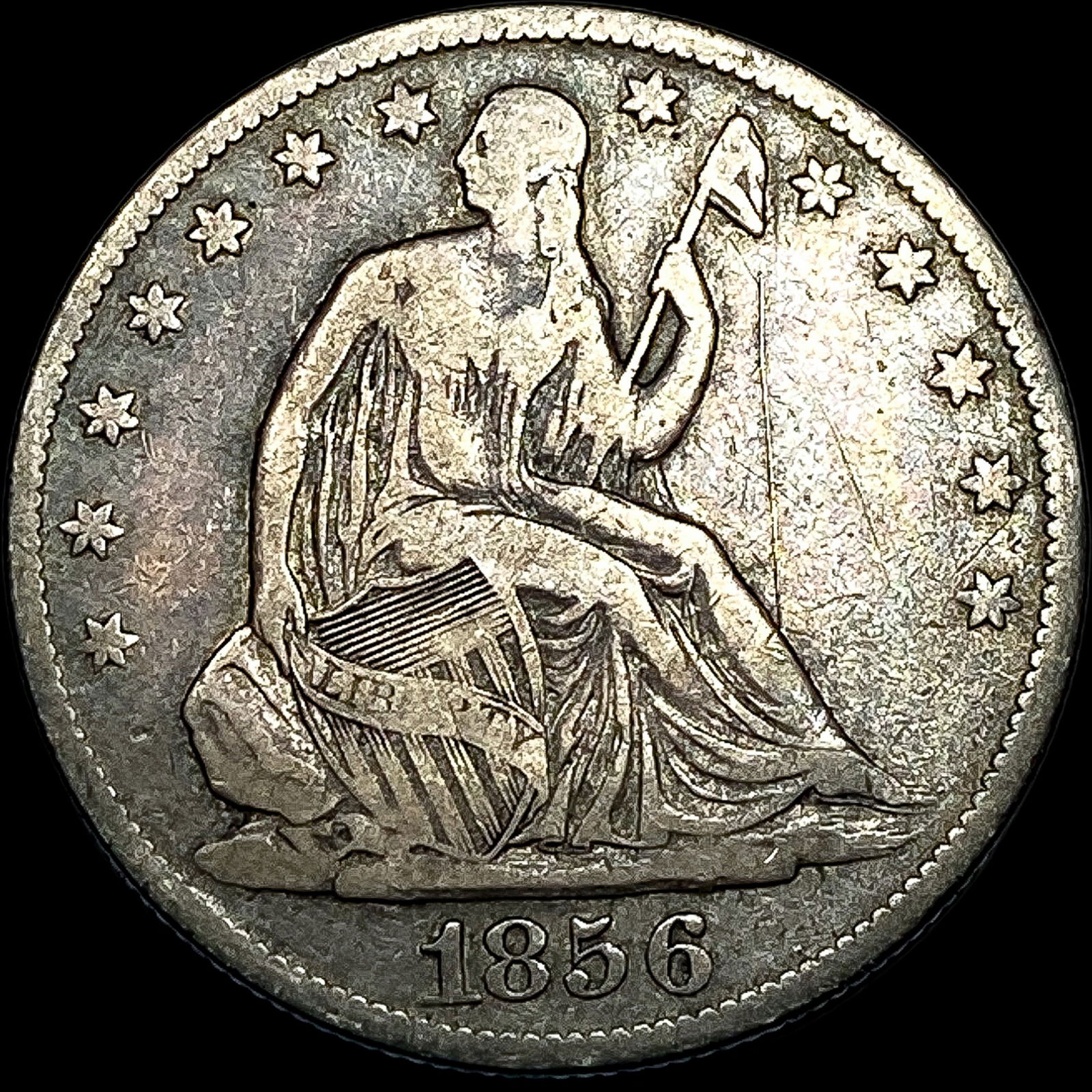 1856-O Silver Half Dollar NICELY CIRCULATED (1 of 2)