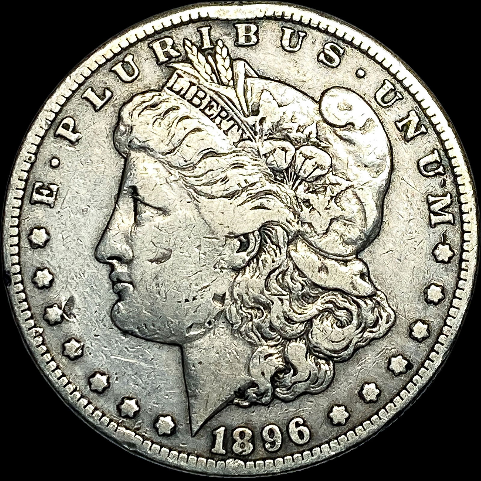 1896-S Silver Morgan Dollar HIGH GRADE (1 of 2)
