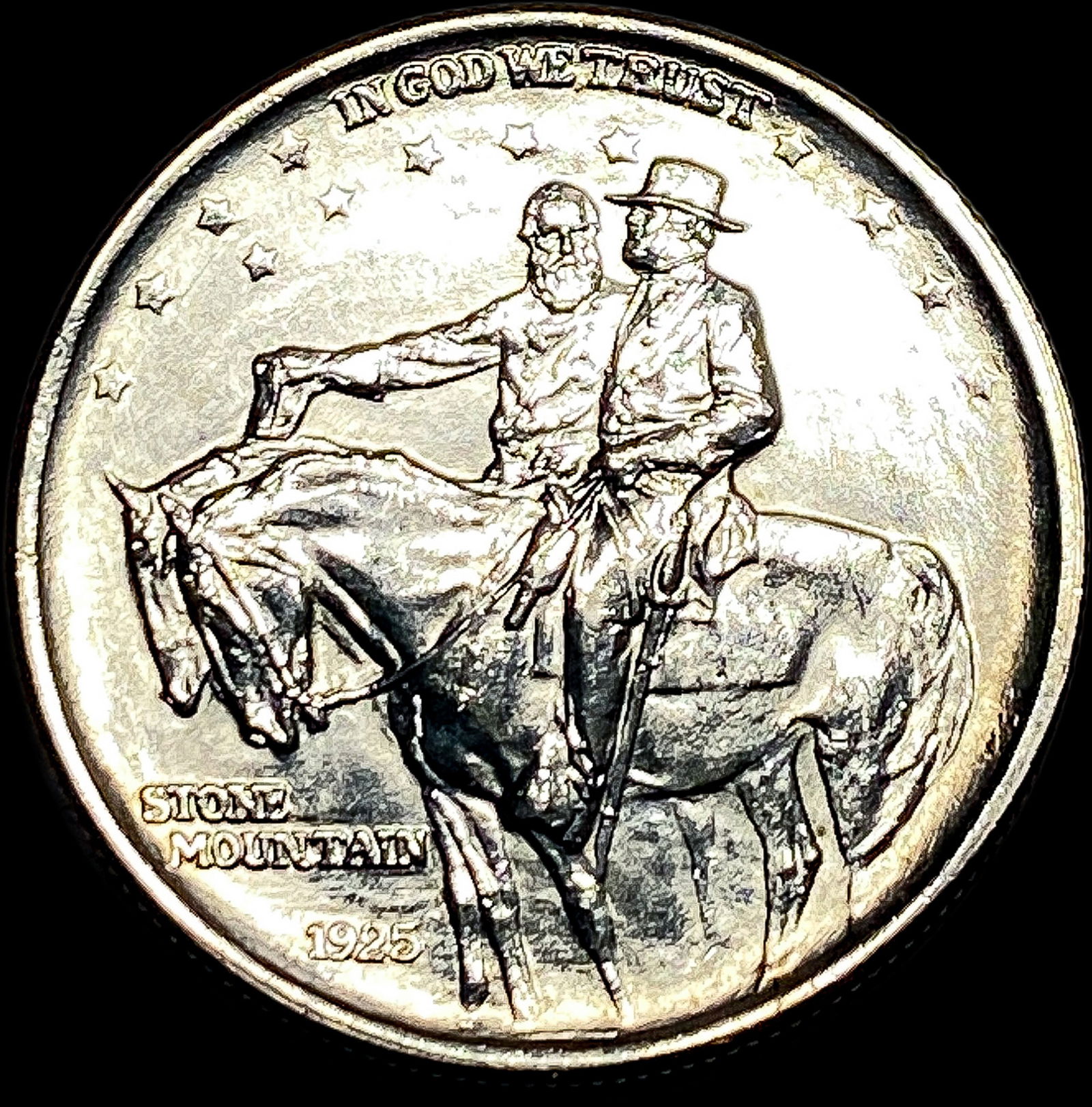 1925 Stone Mountain Silver Half Dollar UNCIRCULATED (1 of 2)