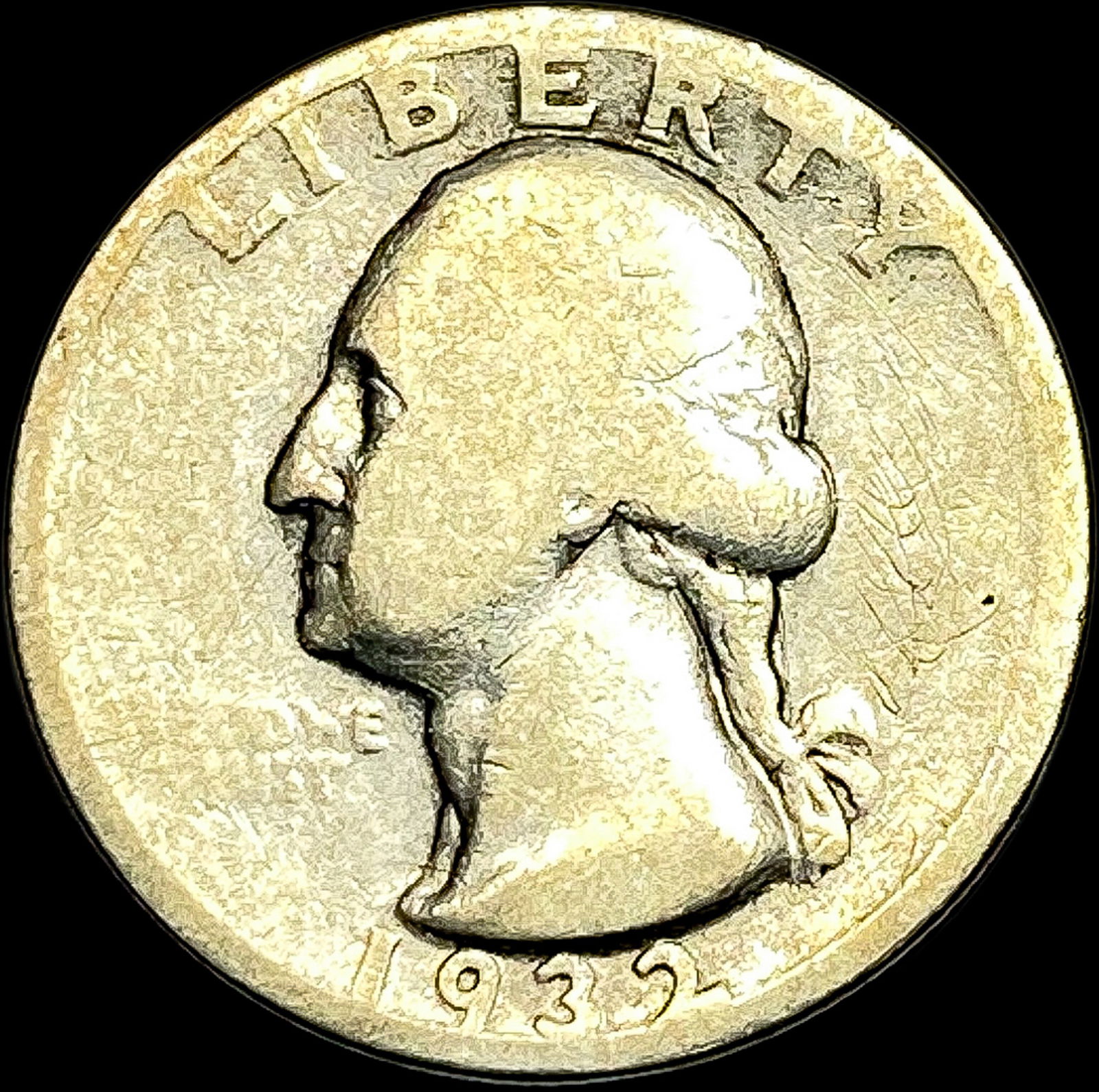 1934-D Silver Washington Quarter NICELY CIRCULATED (1 of 2)