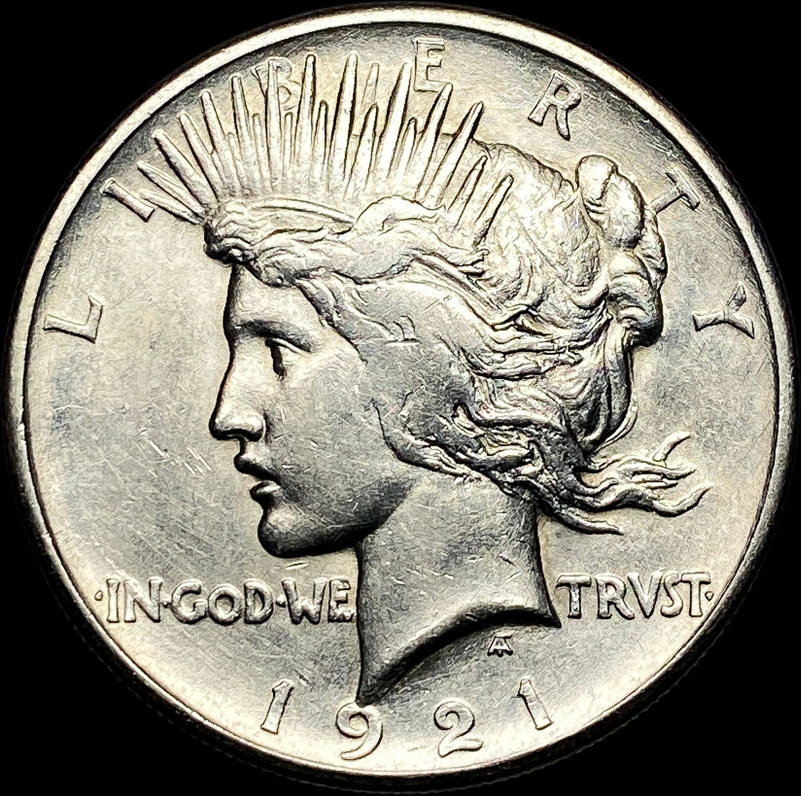 1921 Silver Peace Dollar UNCIRCULATED (1 of 2)