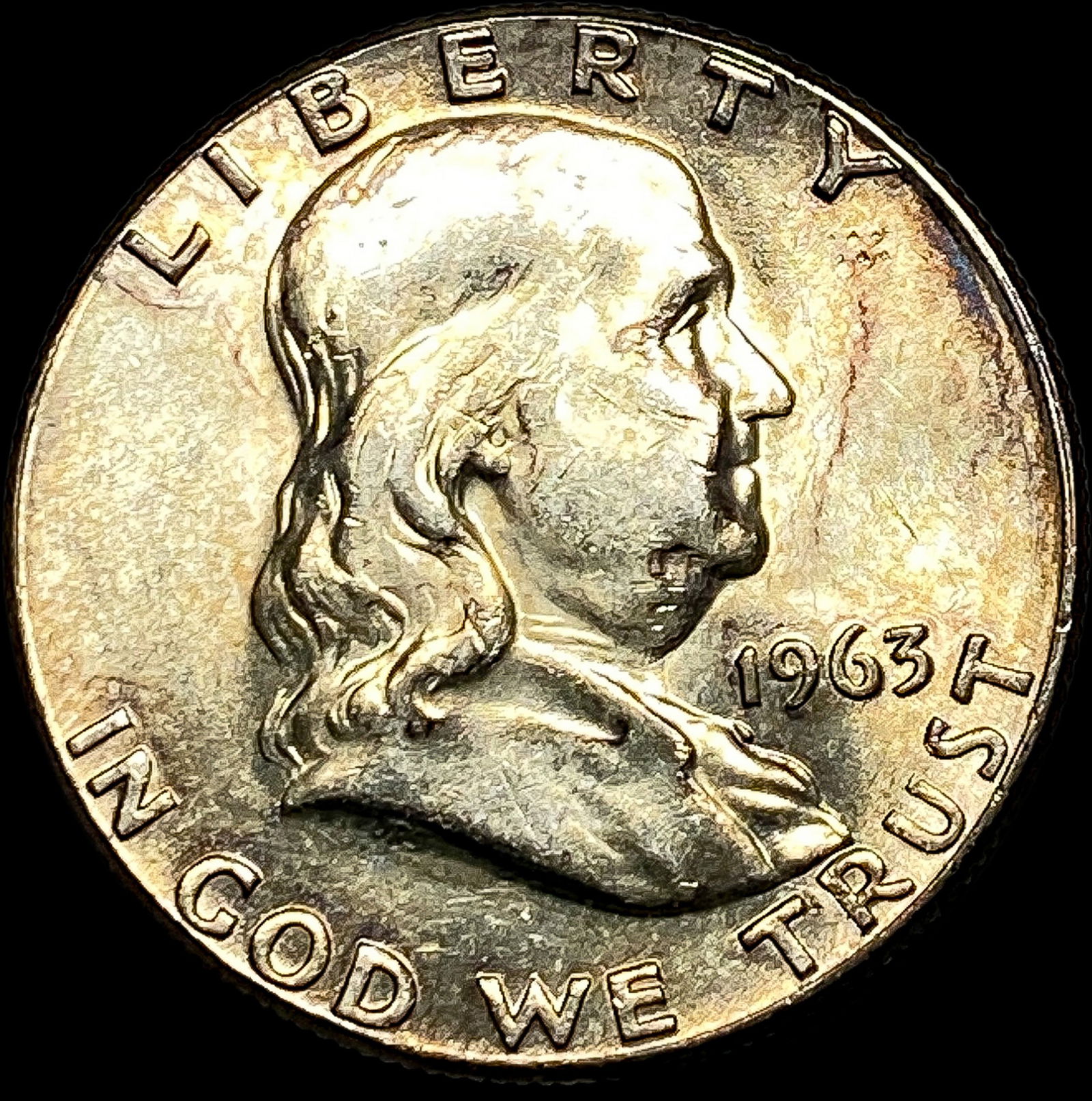 1963 Franklin Silver Half Dollar UNCIRCULATED (1 of 2)