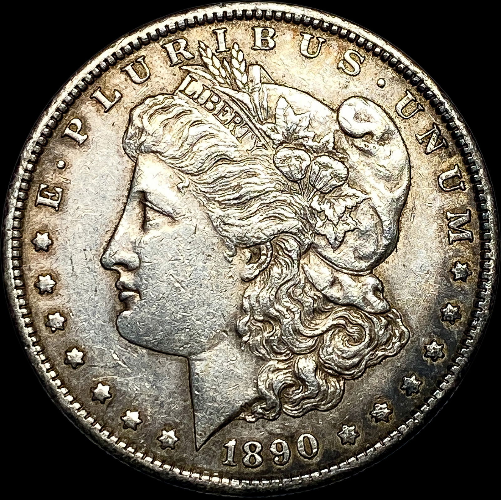 1890 Morgan Silver Dollar CLOSELY UNCIRCULATED (1 of 2)