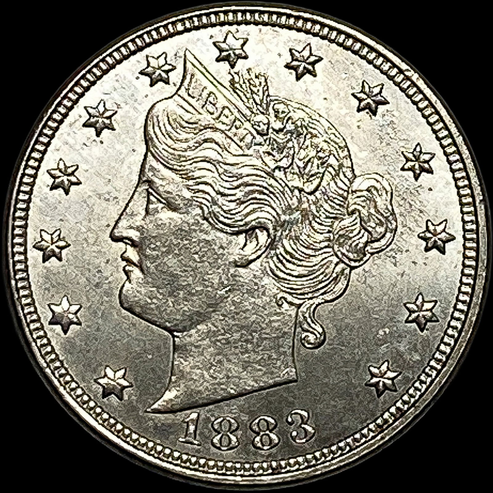 1883 Liberty Head Nickel No Cents UNCIRCULATED (1 of 2)