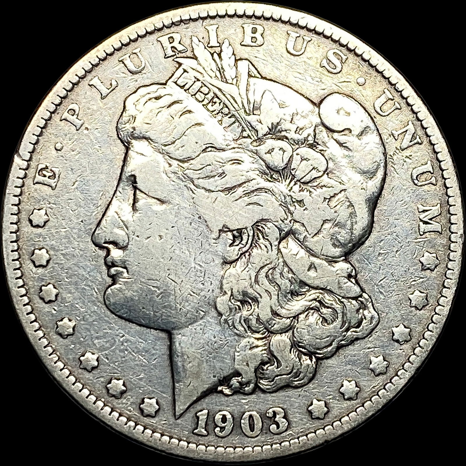 1903-O Silver Morgan Dollar LIGHTLY CIRCULATED (1 of 2)