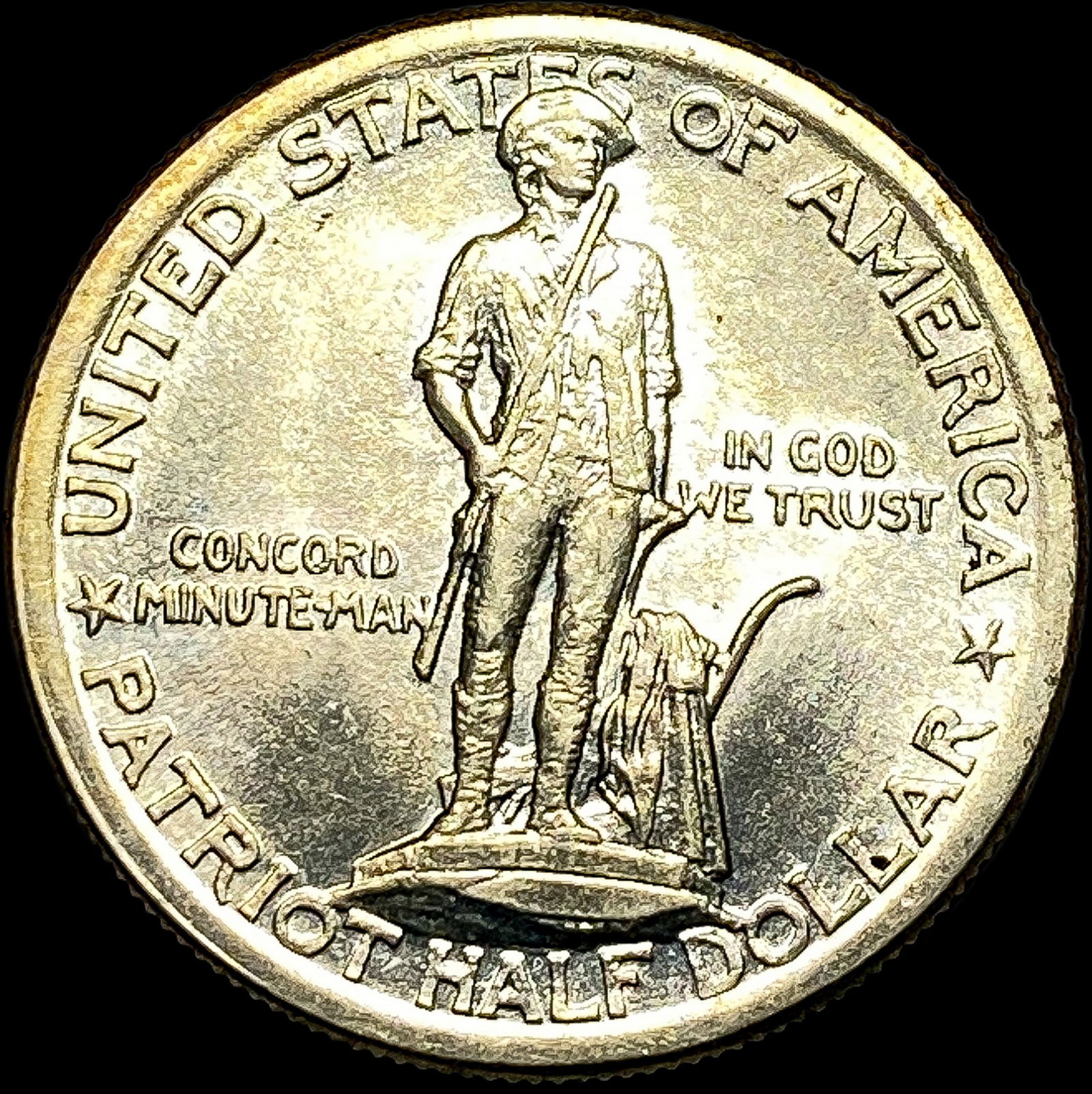 1925 Silver Lexington-Concord Half Dollar GEM BU (1 of 2)