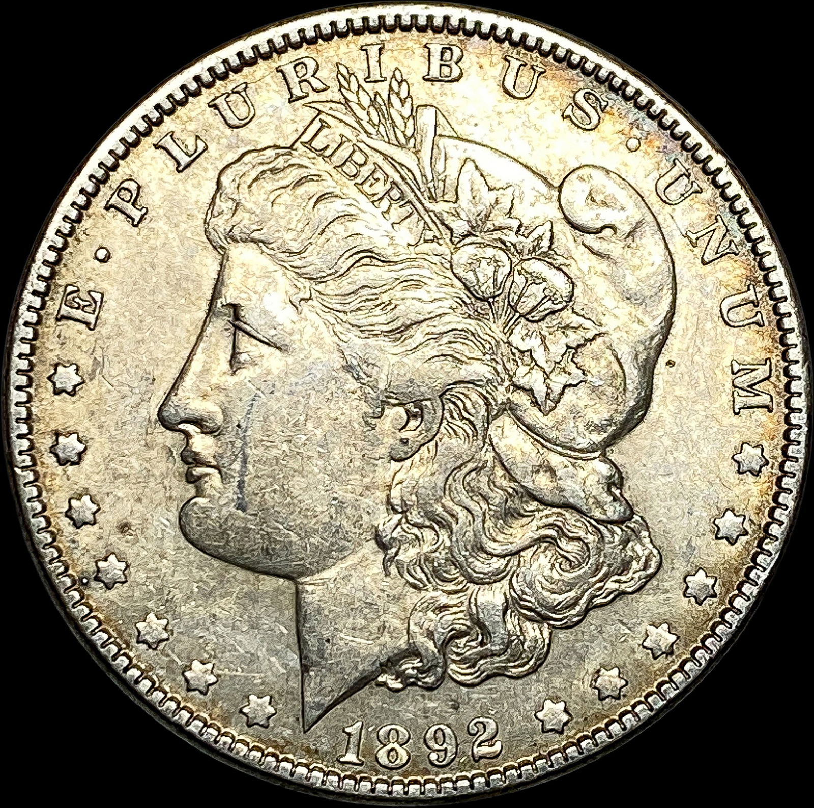 1892 Morgan Silver Dollar CLOSELY UNCIRCULATED (1 of 2)