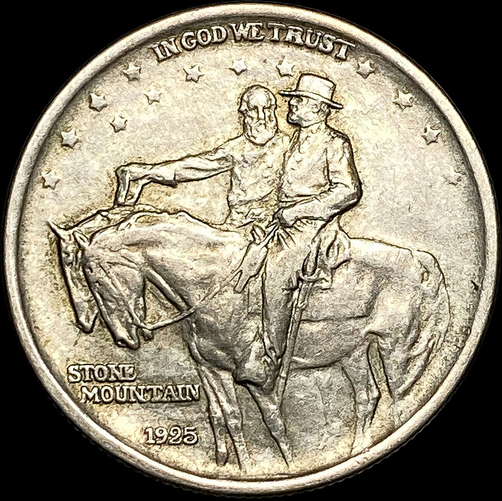 1925 Stone Mountain Silver Half Dollar CLOSELY UNCIRCULATED (1 of 2)