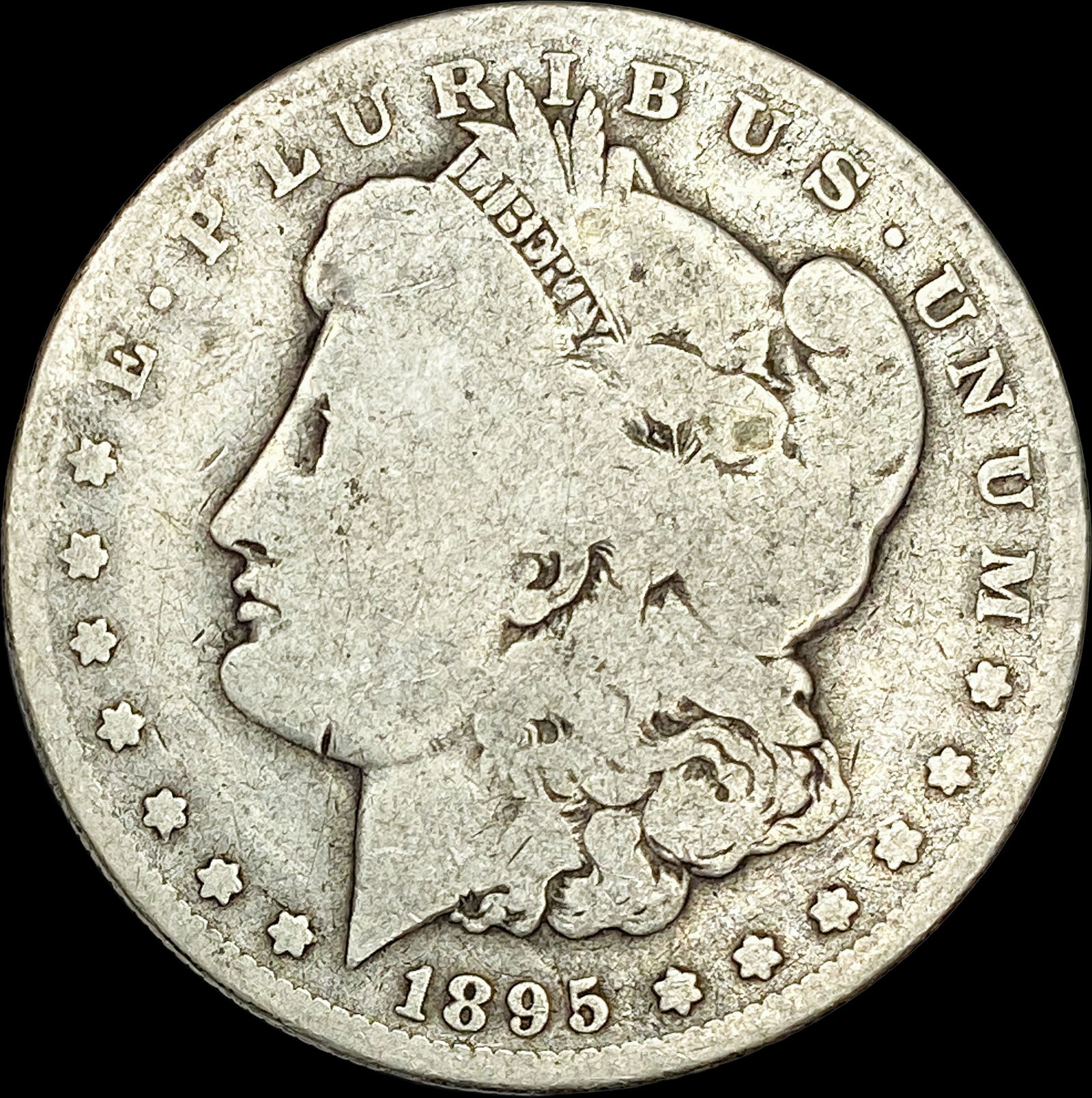 1895-O Silver Morgan Dollar NICELY CIRCULATED (1 of 2)