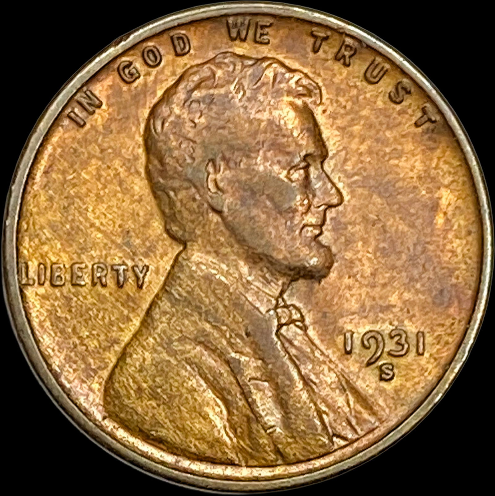 1931-S Lincoln Wheat Cent CLOSELY UNCIRCULATED (1 of 2)