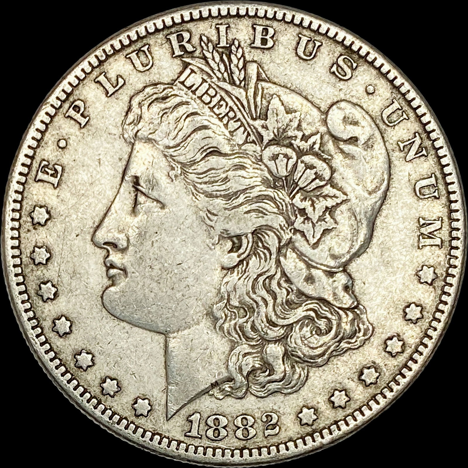 1882-O Silver Morgan Dollar NEARLY UNCIRCULATED (1 of 2)