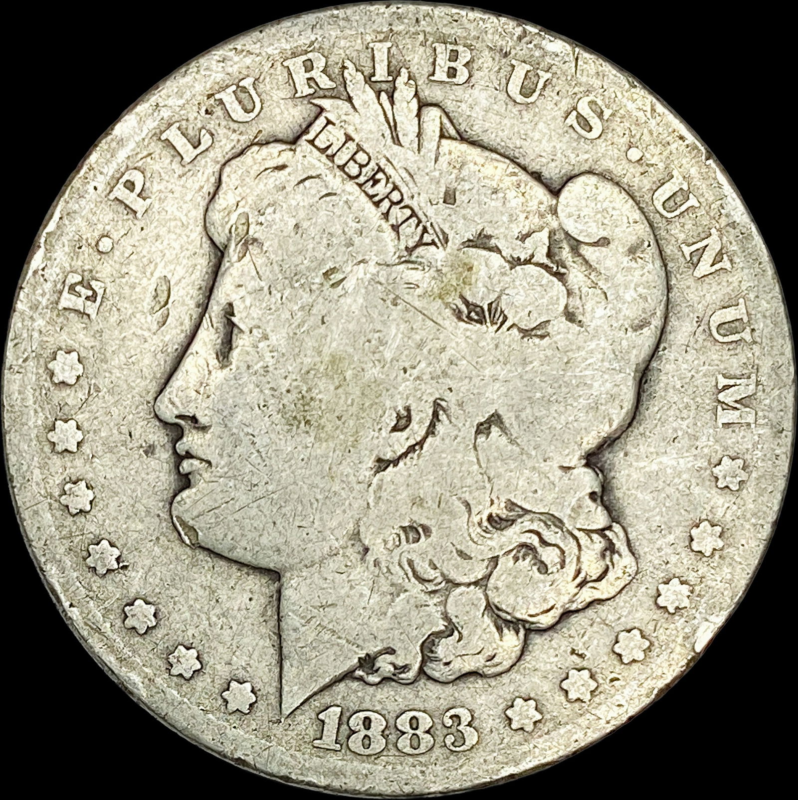 1883-CC Silver Morgan Dollar NICELY CIRCULATED (1 of 2)