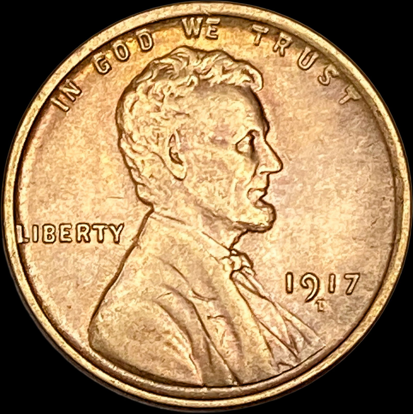 1917 Wheat Cent CLOSELY UNCIRCULATED (1 of 2)