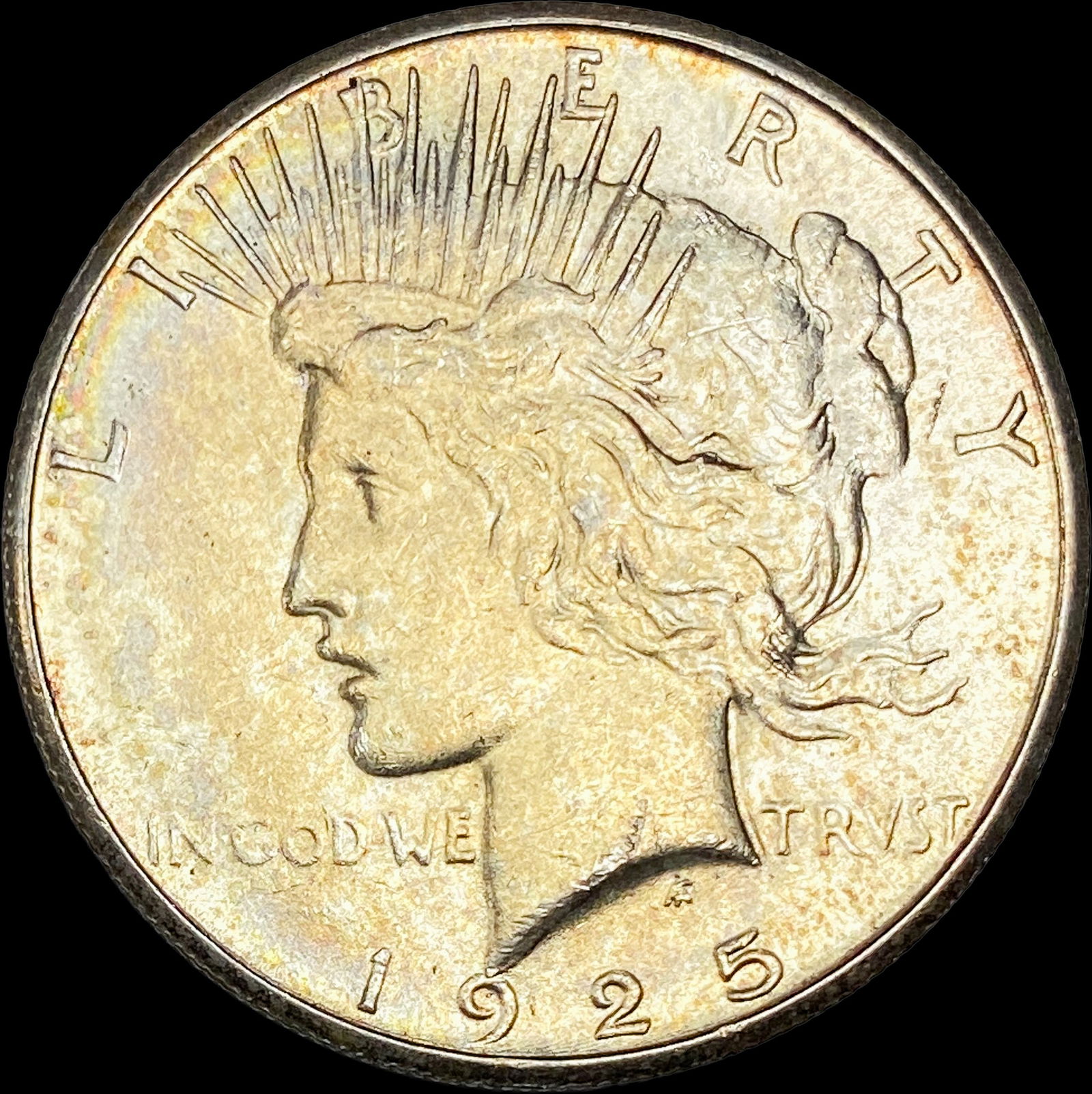 1925-S Silver Peace Dollar UNCIRCULATED (1 of 2)