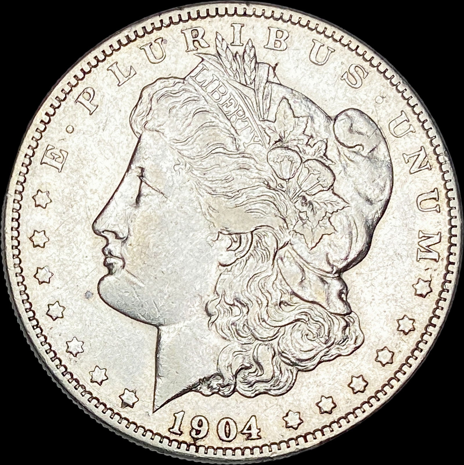 1904-S Silver Morgan Dollar CLOSELY UNCIRCULATED (1 of 2)